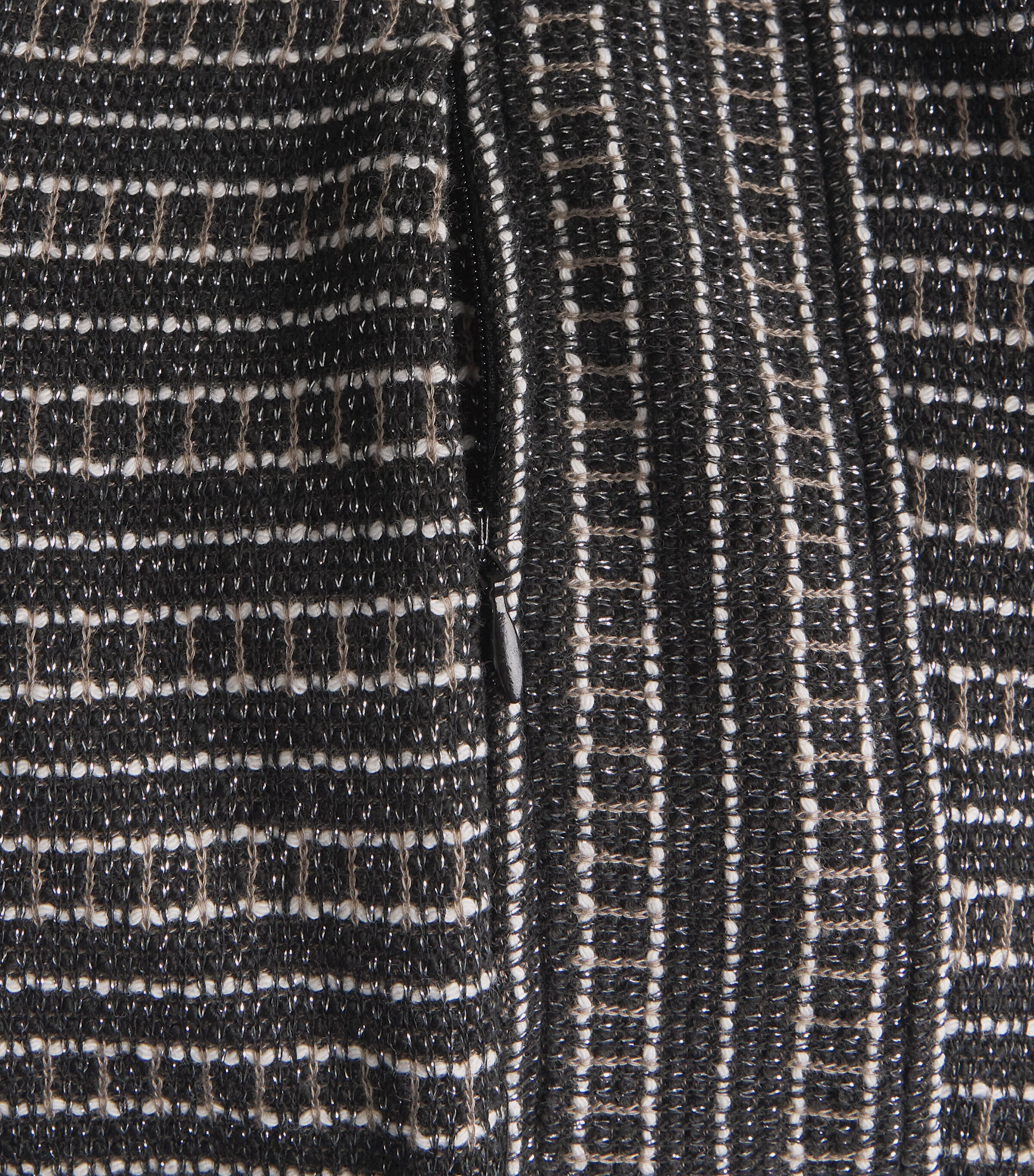 ME+EM Womens Tweed AM-PM Wide-Leg Trousers Black Multi Image 5