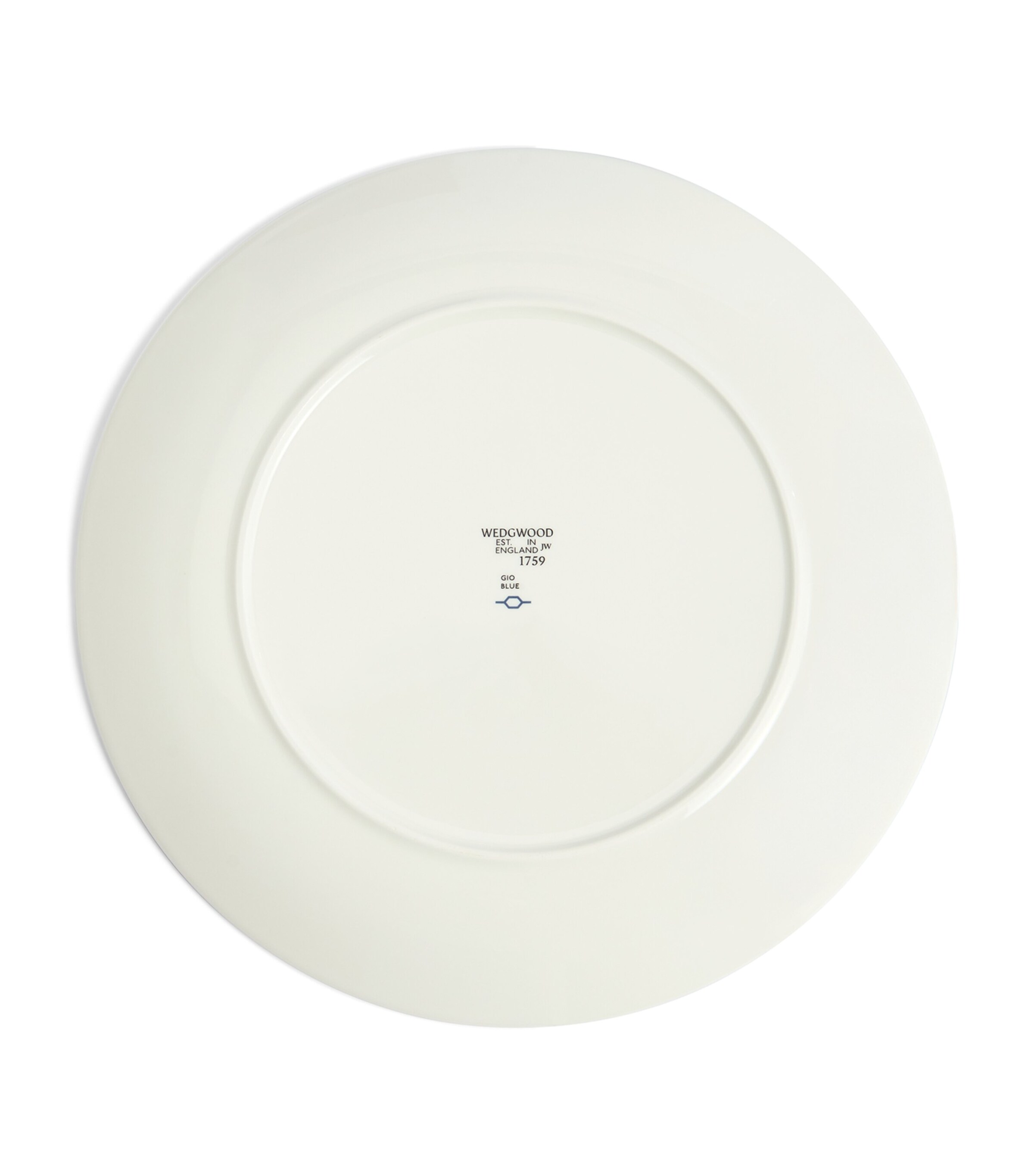 Bone China Gio Blue Plate (28cm) BLUE Image 5