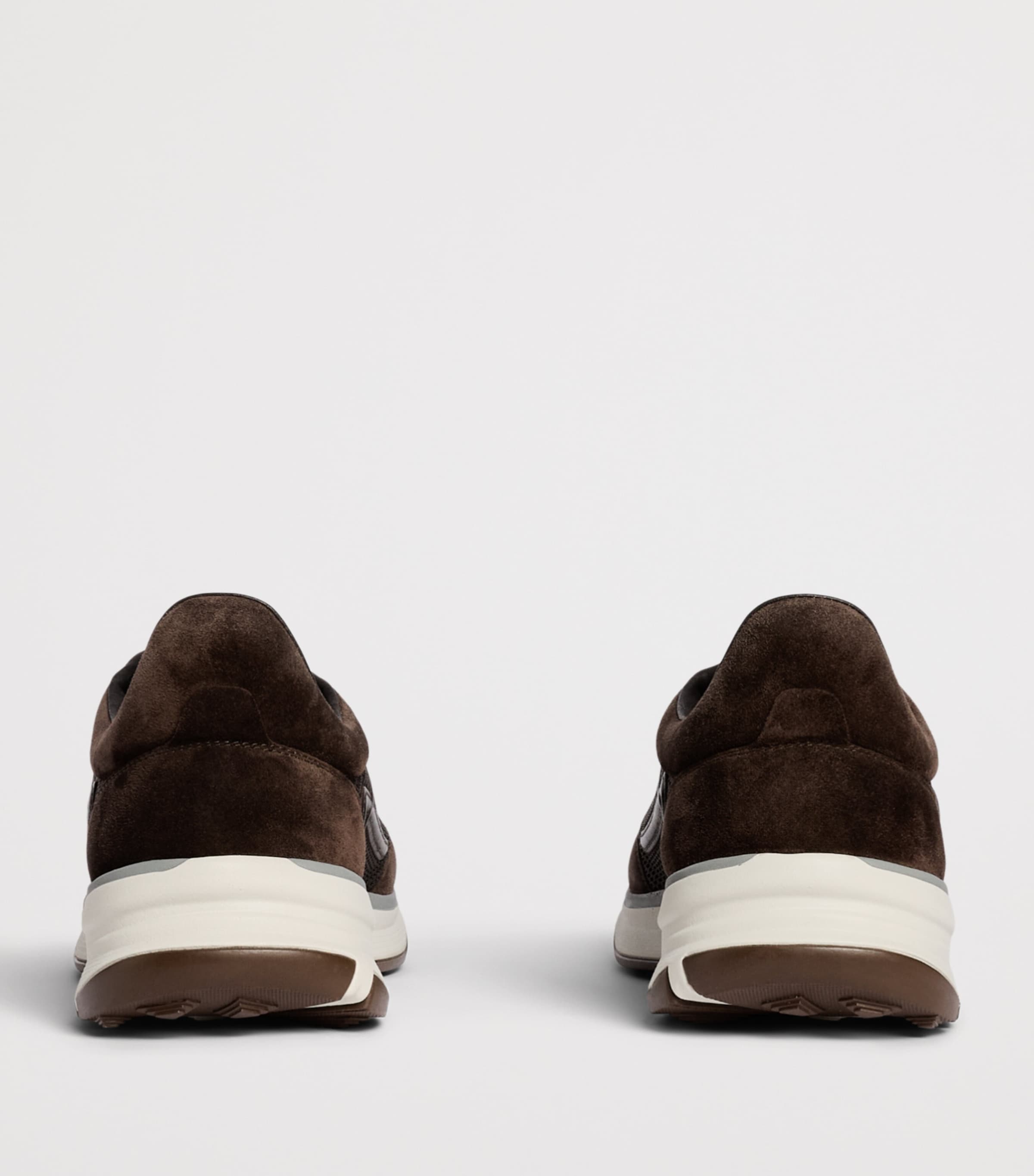 Herno Mesh Maggiore Sneakers Marrone Scuro Image 5