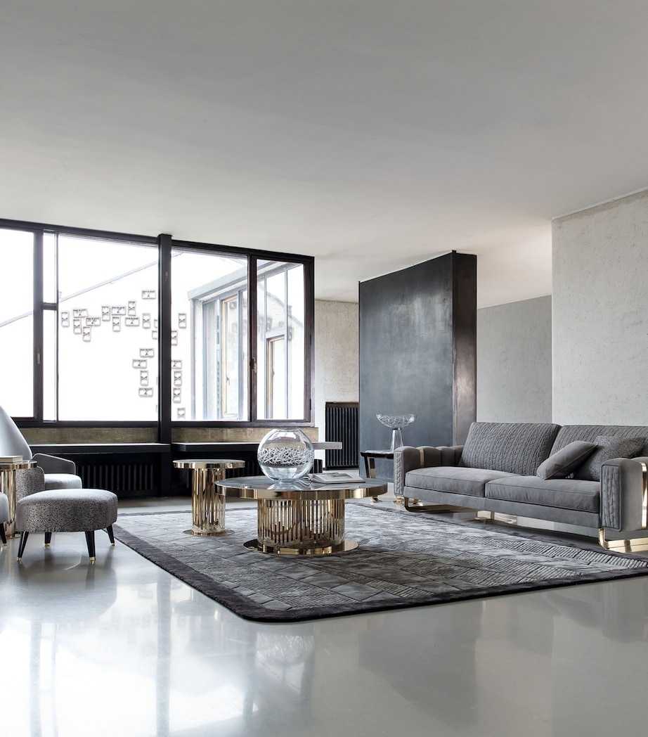 Charisma Marble Coffee Table GREY Image 1