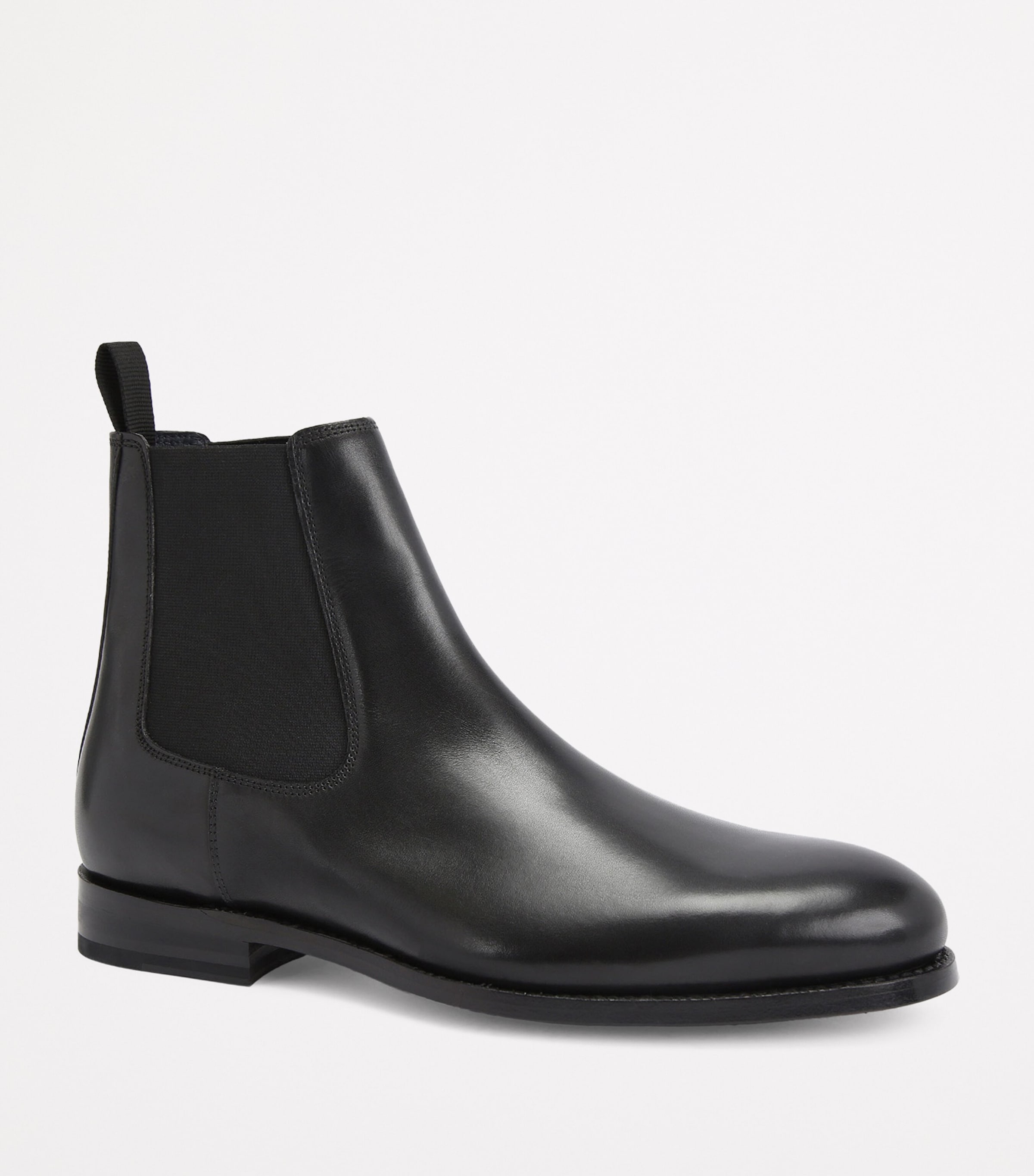 Leather Sloane Chelsea Boots BLACK Image 4