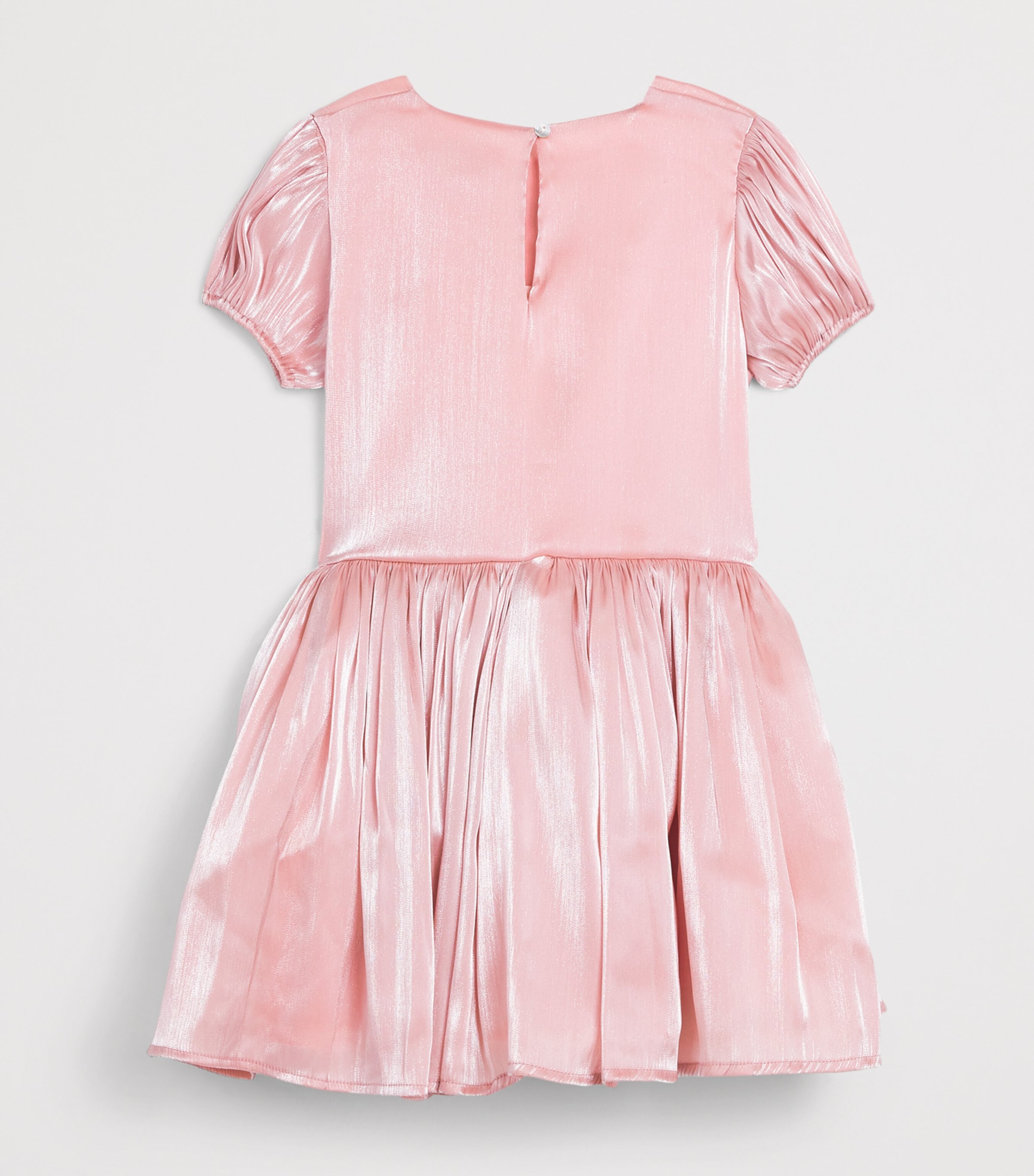 KONGES SLOJD Satin Fia Dress (18 Months-10 Years) Pink Image 2