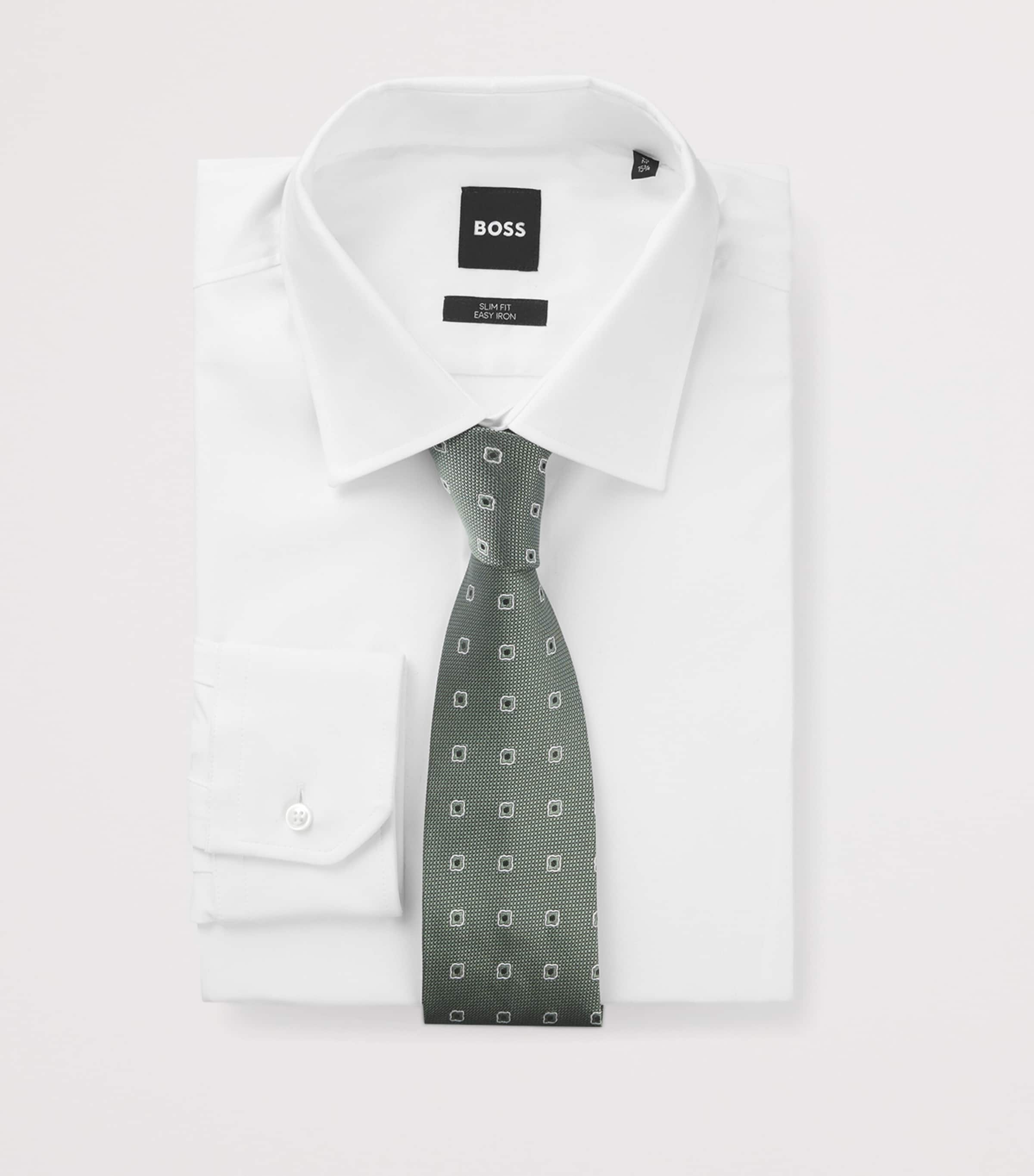 BOSS Silk Jacquard Tie Image 3