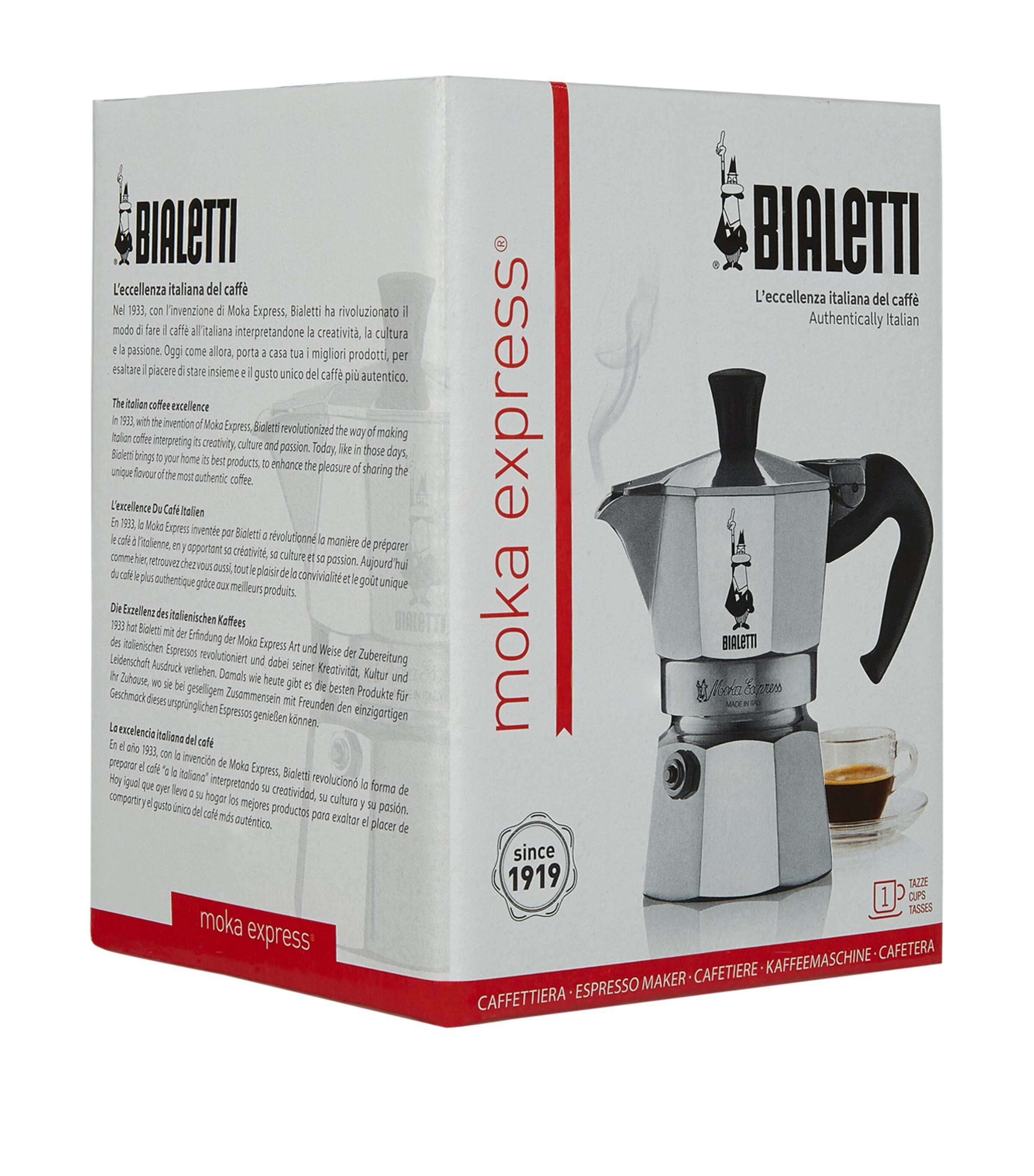 Moka Express Espresso Maker SILVER Image 2