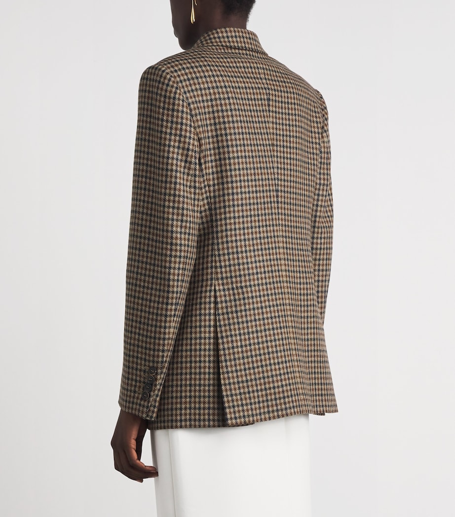 Max Mara Womens Virgin Wool Blazer Beige Image 5