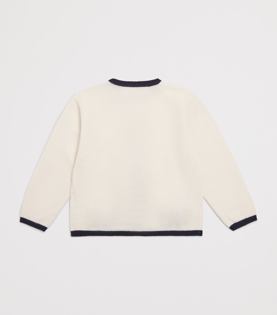 Wool Bow Alette Cardigan (2-4 Years) P20005 ETOILE Image 2