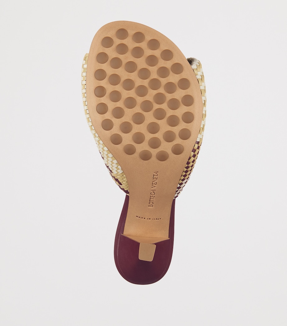 Bottega Veneta Leather Intrecciato Blink Mules 80 Image 7