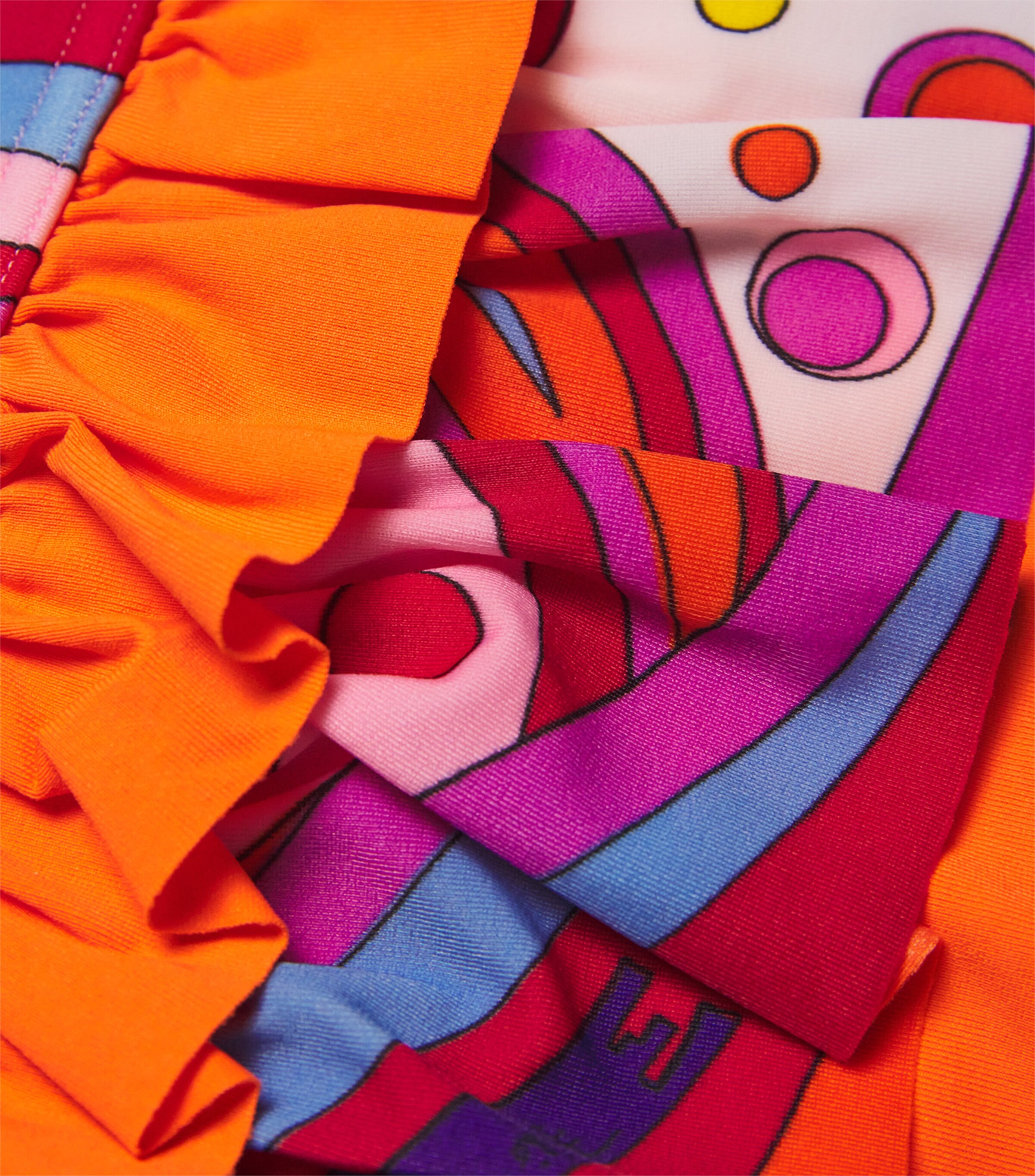 PUCCI Junior Ruffled Printed Bikini (4-14 Years) | Harrods UK