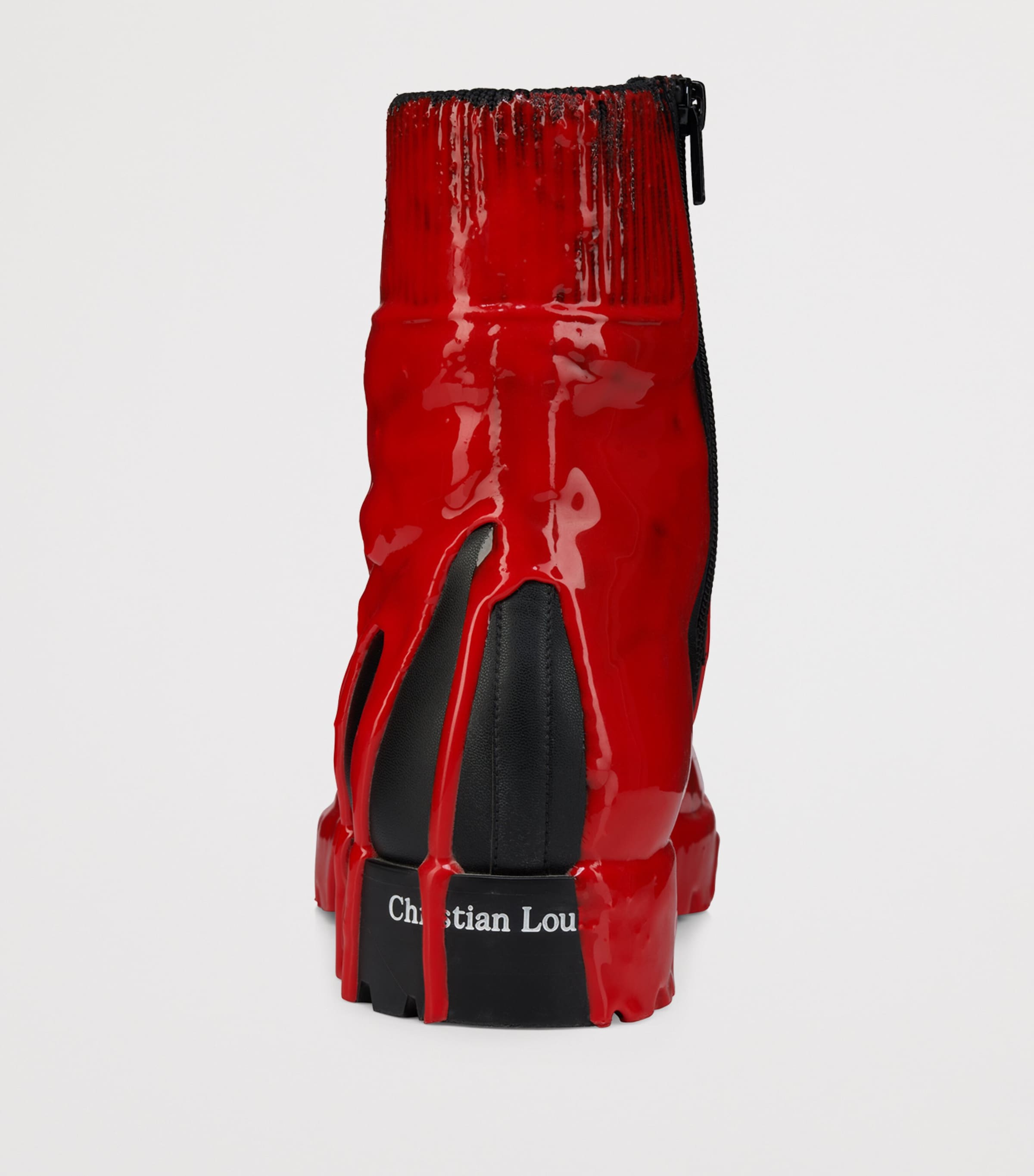 Christian Louboutin Molten Trapman Biker Boots Image 4