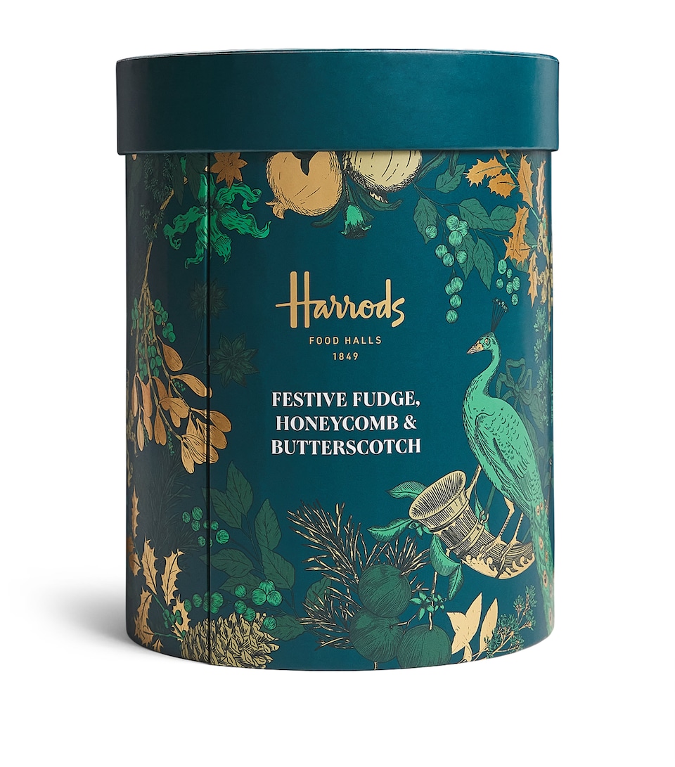 Harrods Festive Fudge, Honeycomb and Butterscotch Selection (320g)