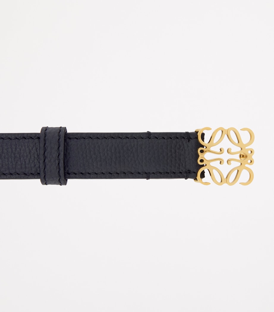 Calfksin Anagram Belt BLACK/GOLD Image 2