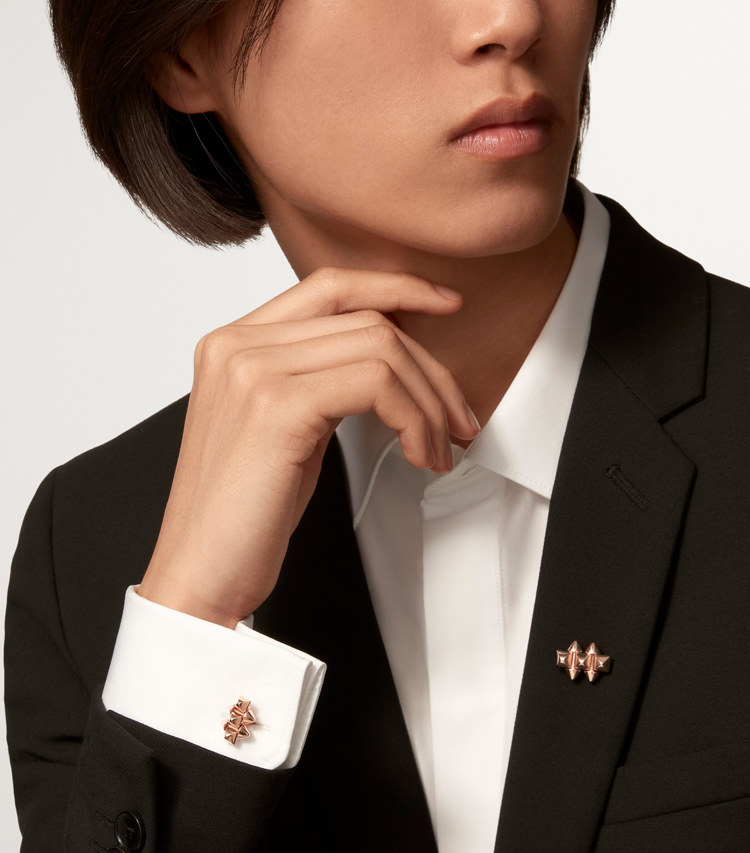 Rose Gold Clash de Cartier Cufflinks ROSE GOLD Image 4