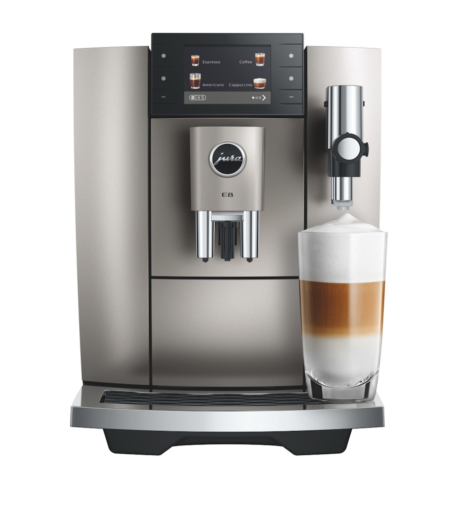 Jura E8 Coffee Machine Silver Image 3