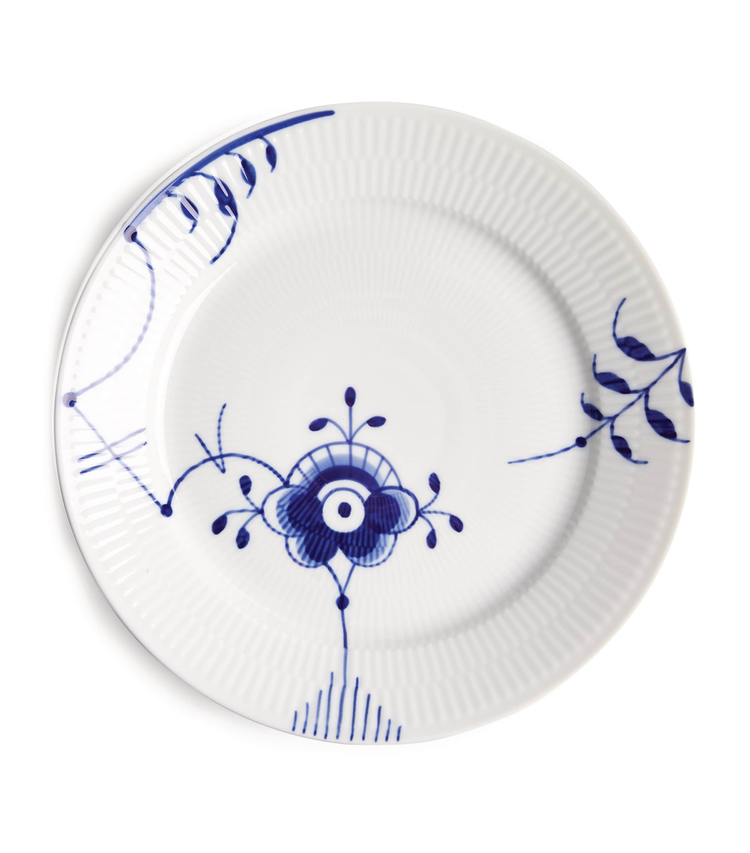 ROYAL COPENHAGEN BLUE FLUTED MEGA PLATE 