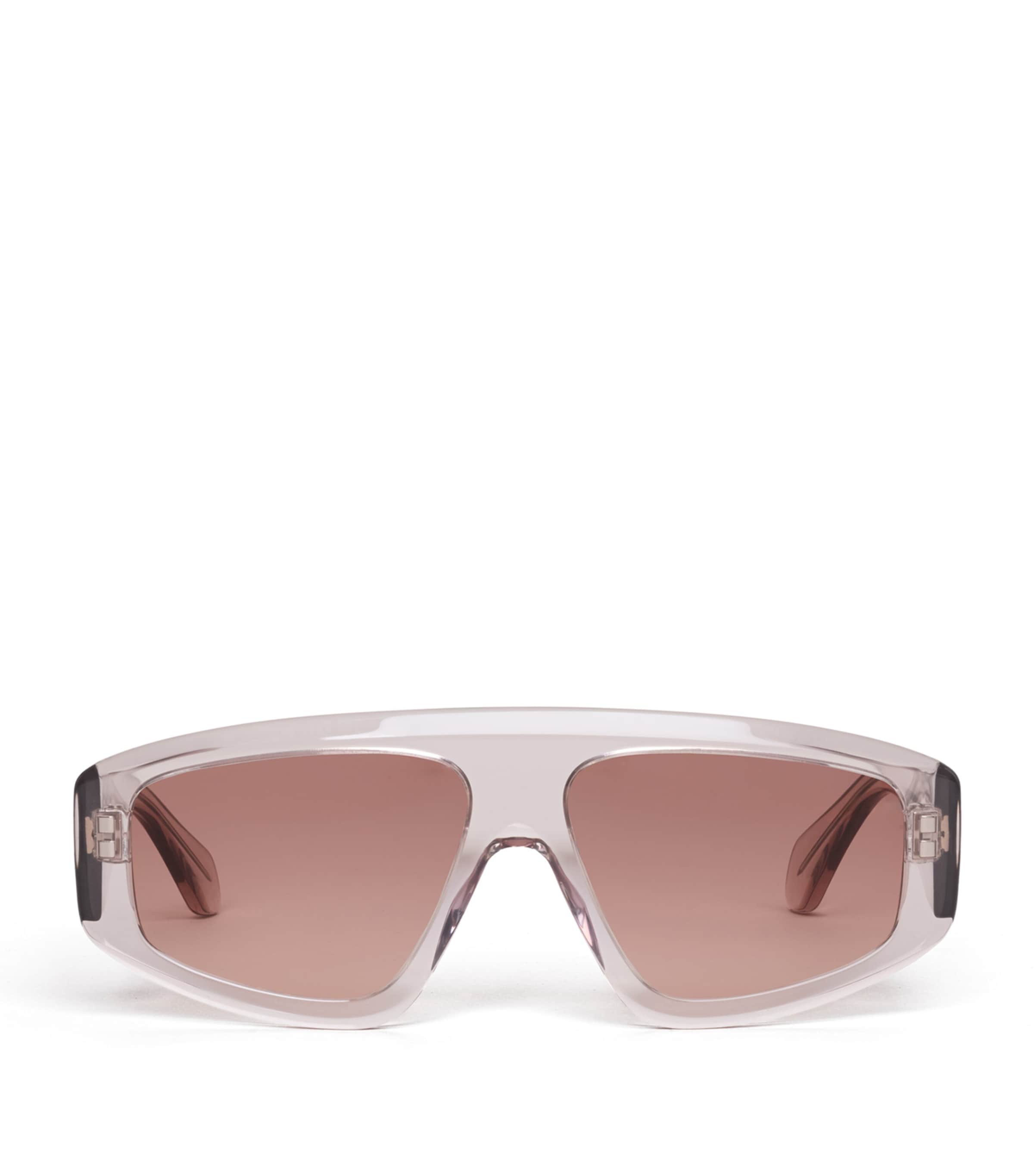 Alaïa Acetate Aviator Mask Sunglasses Brown/caramel Image 1