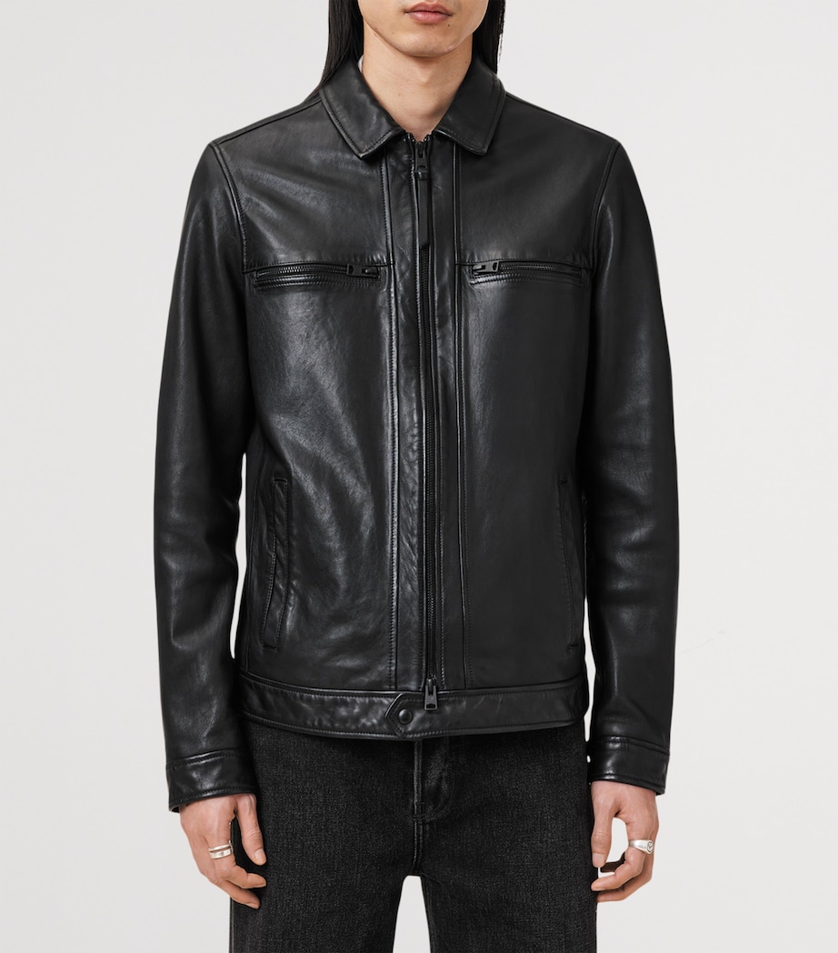 Leather Luck Jacket BLACK Image 5