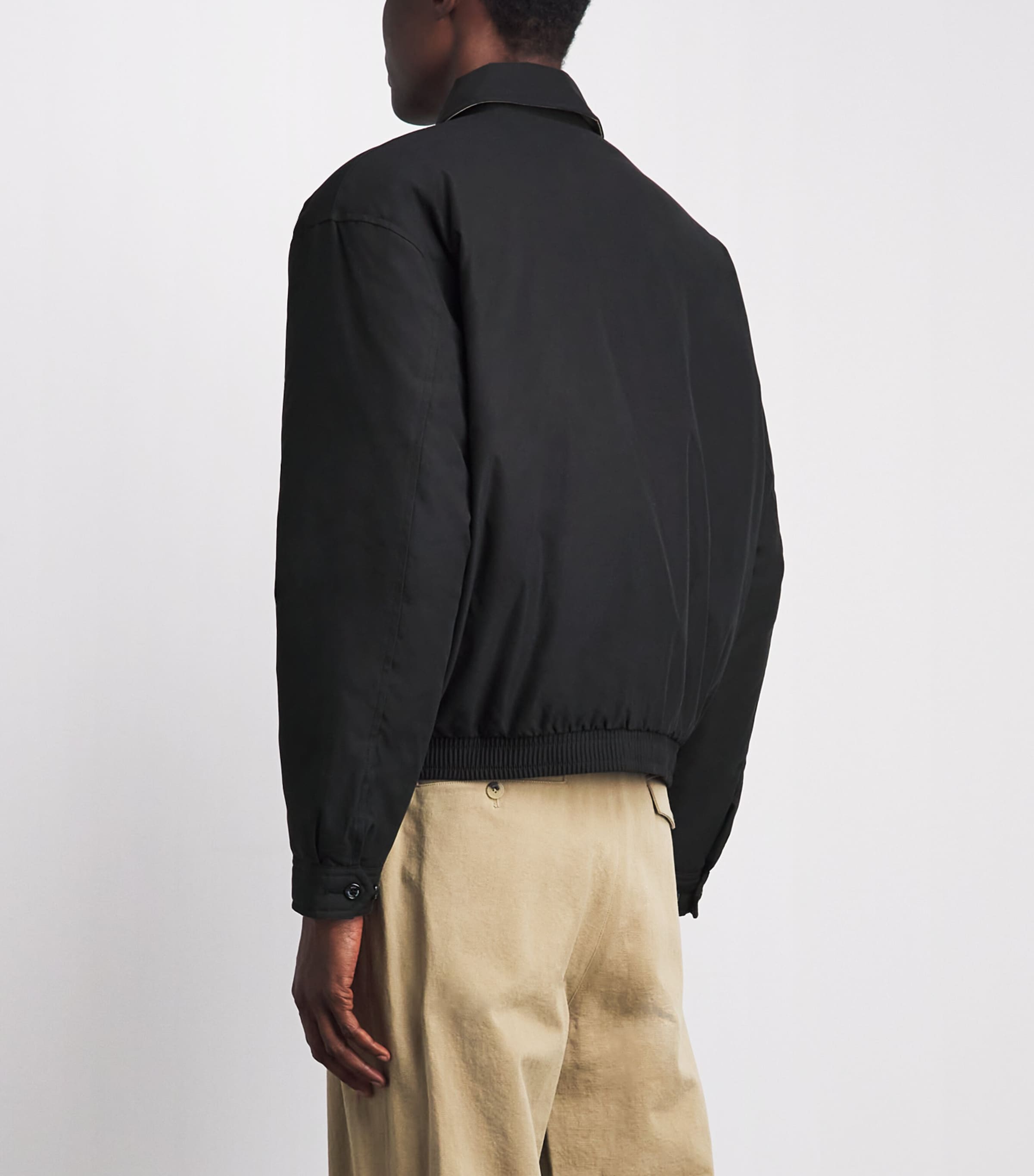 Polo Ralph Lauren Mens Polo Pony Harrington Jacket Rl Black Image 5
