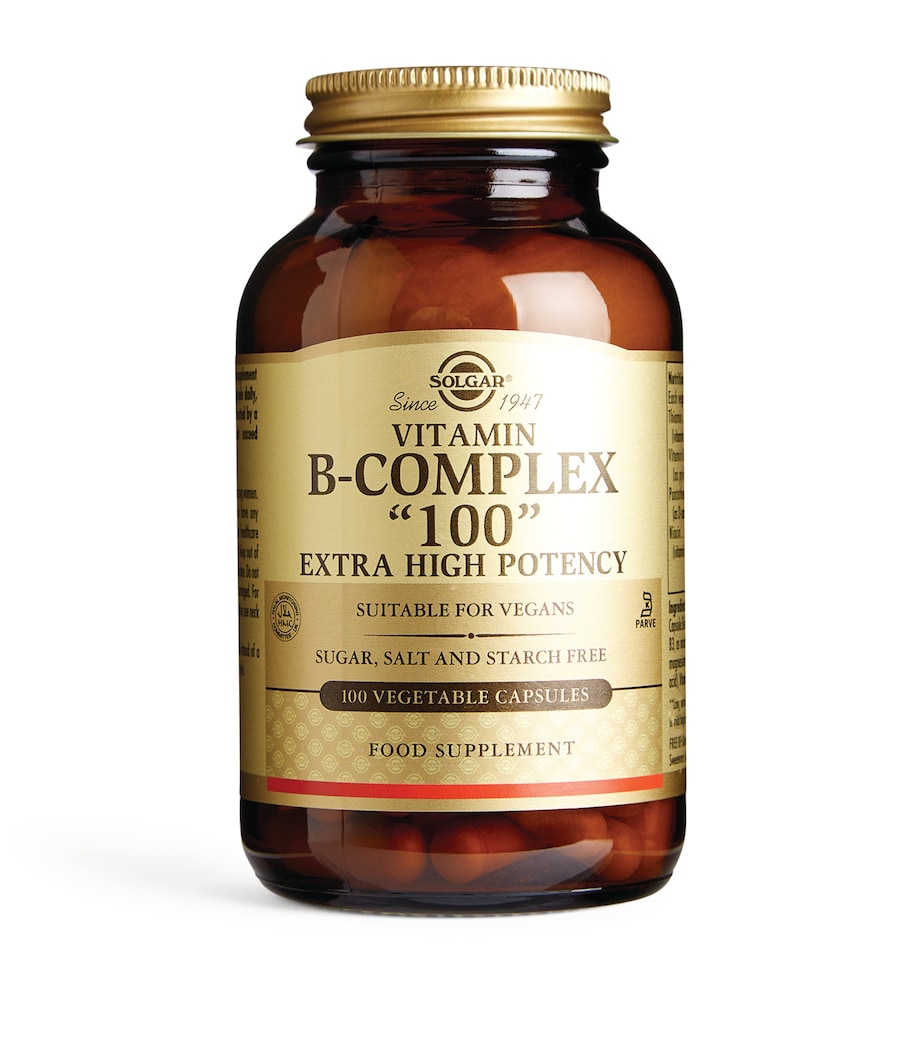 Vitamin B-Complex "100" Extra High Potency (100 Capsules) NO COLOUR Image 1