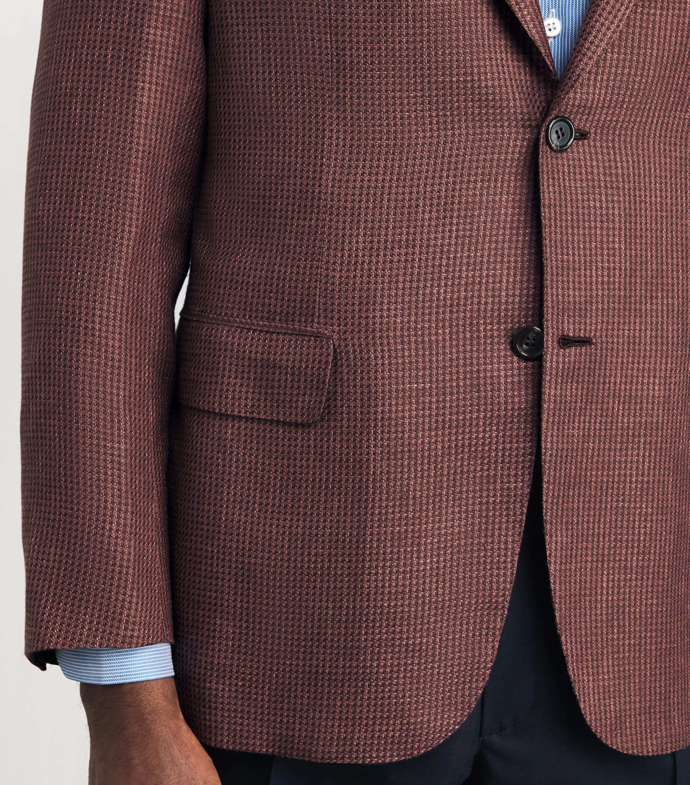 Linen-Cashmere-Silk Ravello Blazer 2300 Image 6