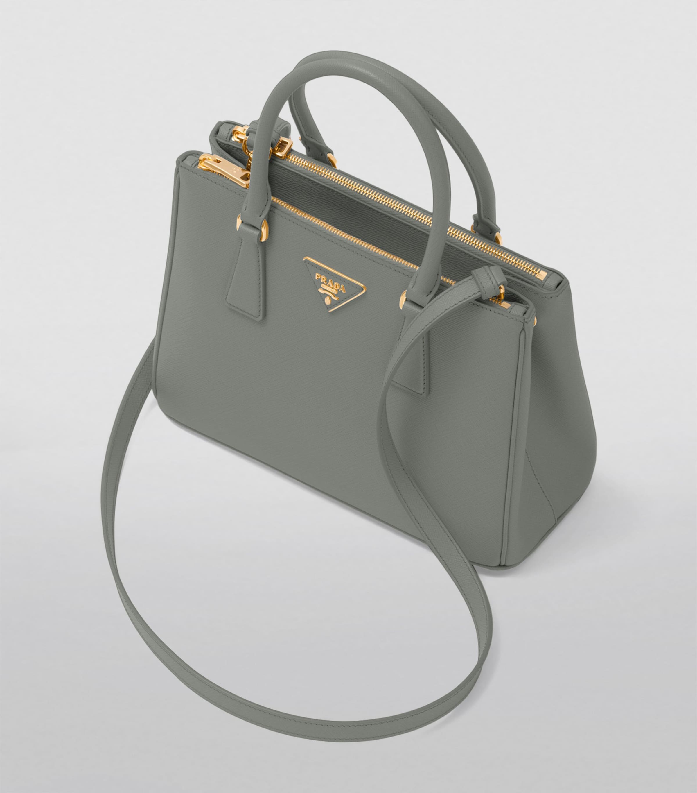 Prada Medium Leather Galleria Top-Handle Bag Image 5