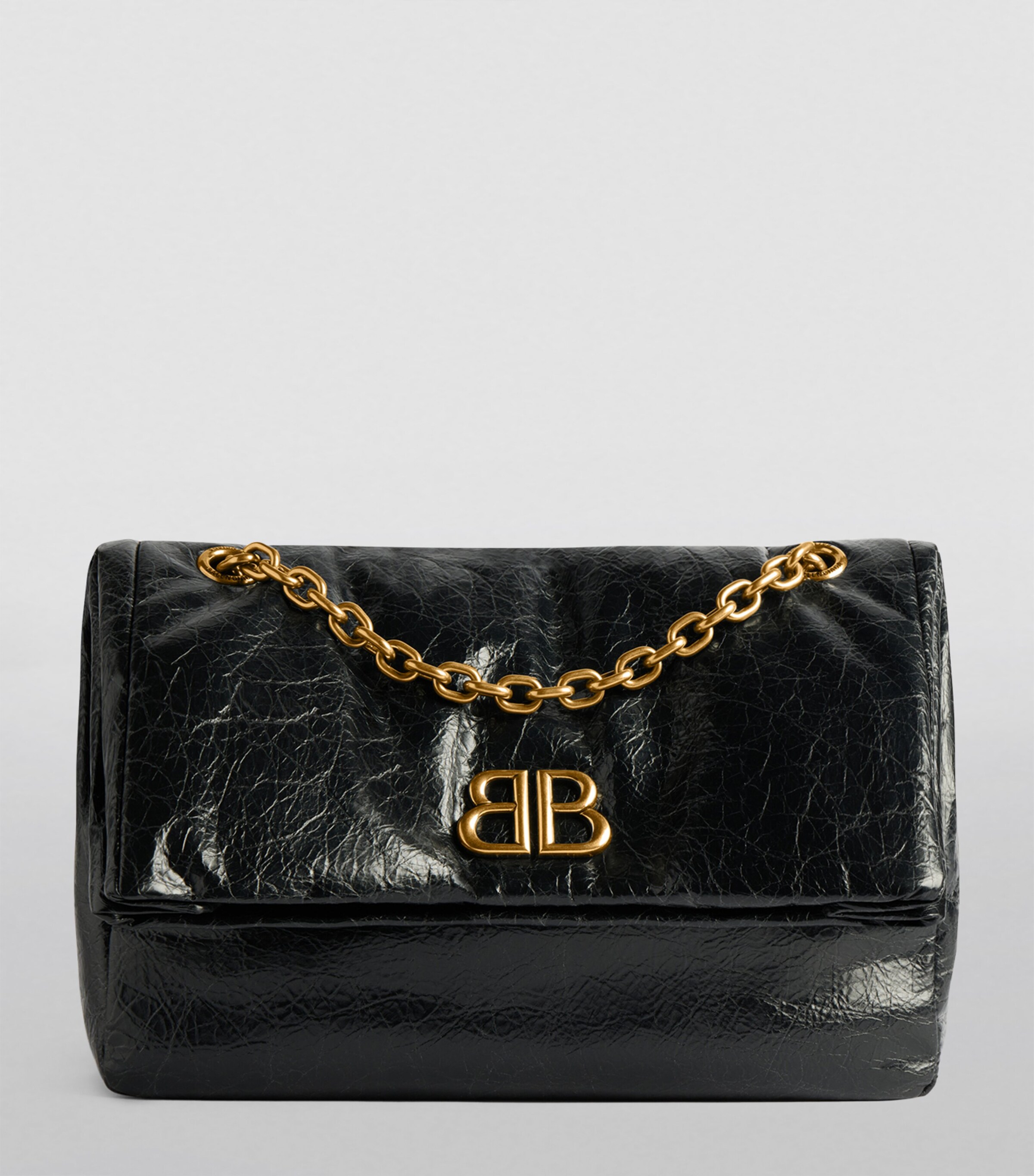 Balenciaga Small Leather Monaco Shoulder Bag Image 3