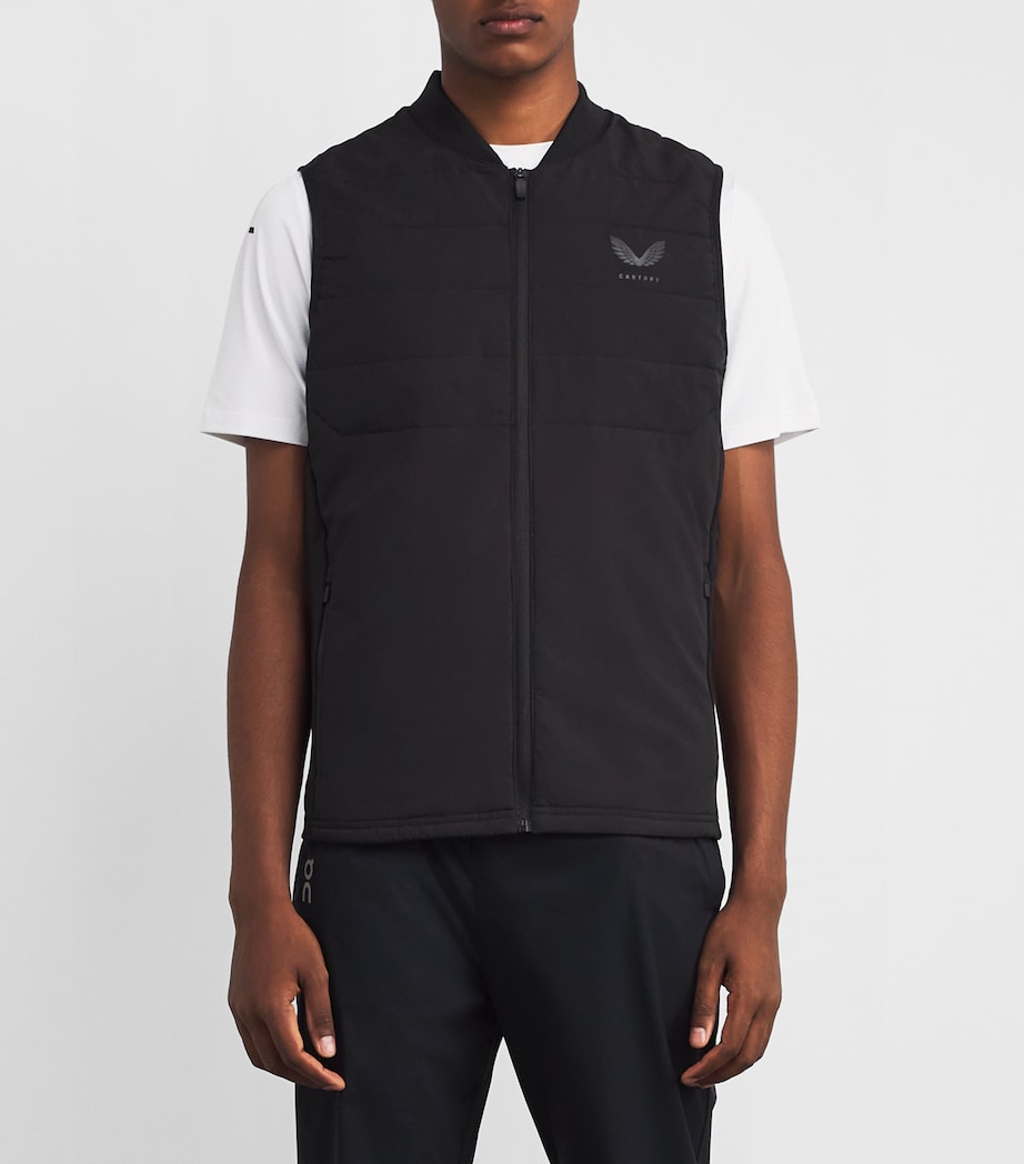 Apex Padded Training Gilet BLACK Image 3