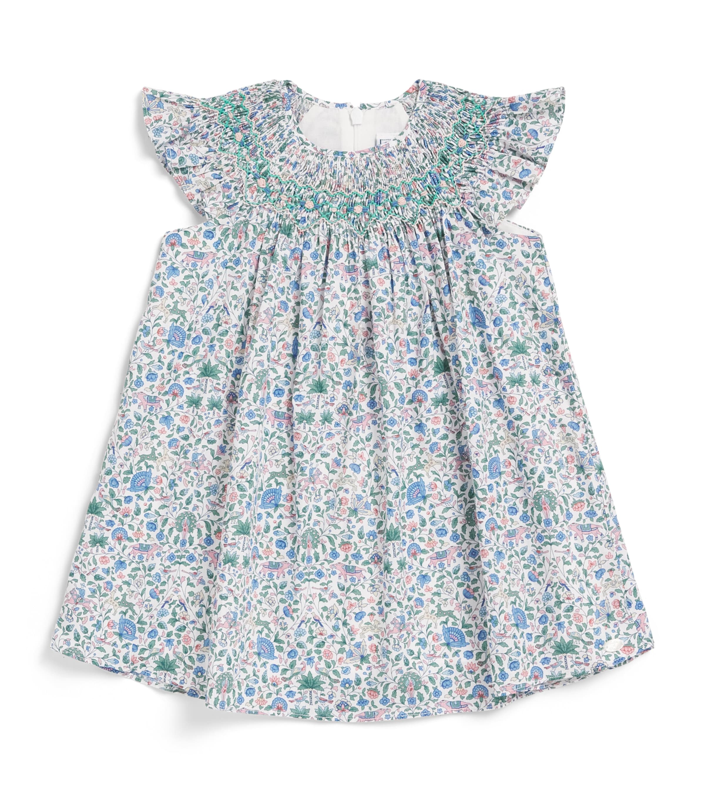 Tartine et Chocolat Cotton Liberty Floral Print Dress (3 Months-4 Years) Image 1