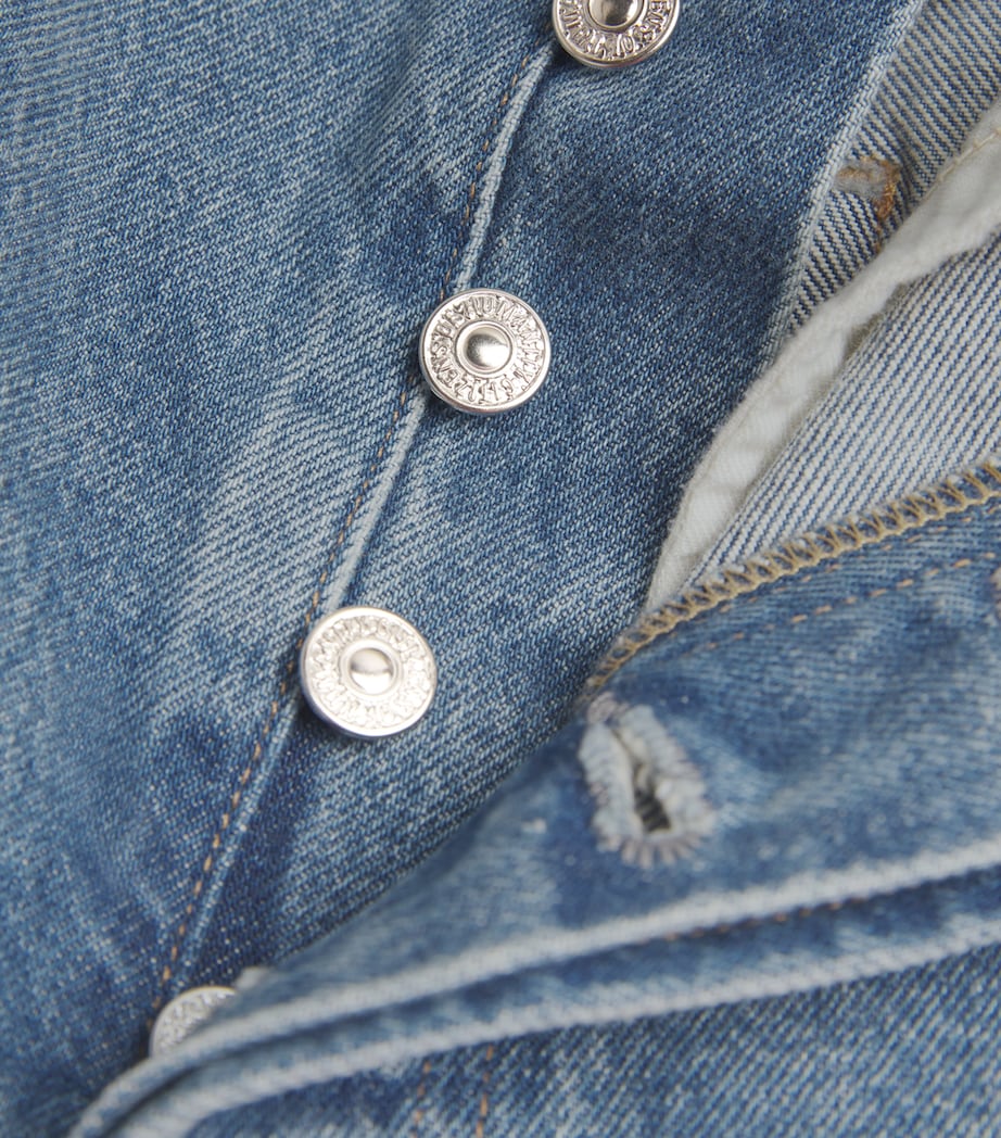 Raw-Hem Ayla Cropped Jeans DOHENY (LT INDIGO) Image 5