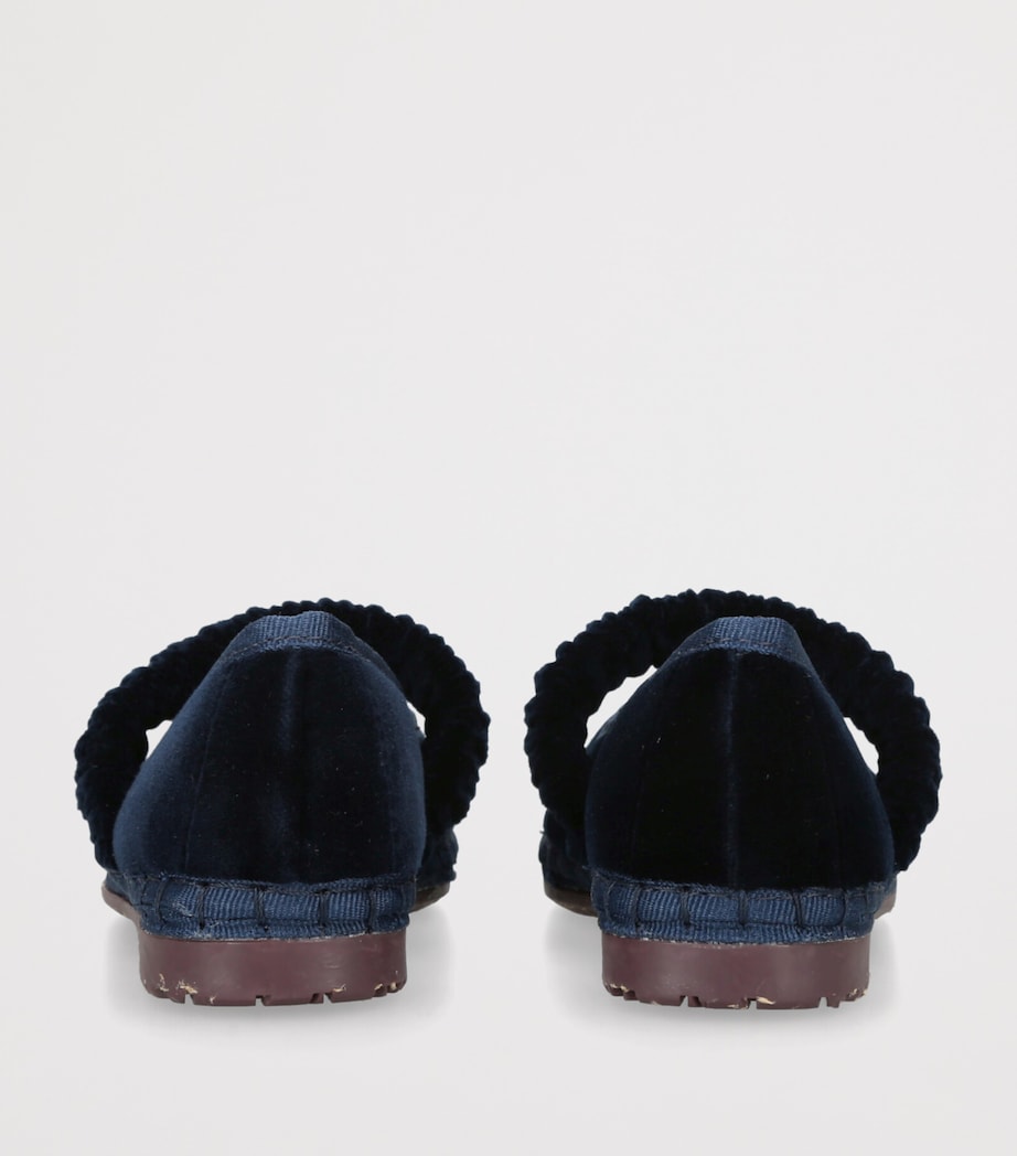 Flabelus Velvet Mafalda Espadrilles Blue/dark Image 2