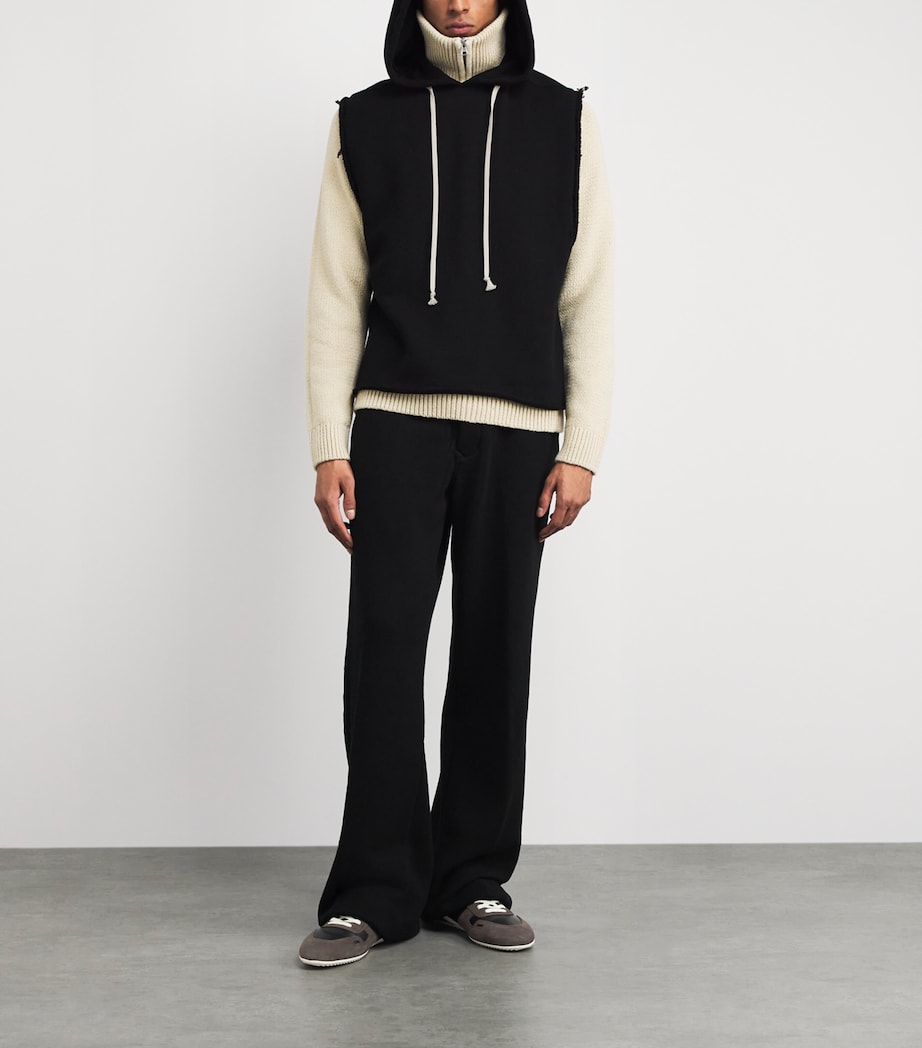 Rick Owens Suede Minimal Low-Top Sneakers Grey/other Image 4