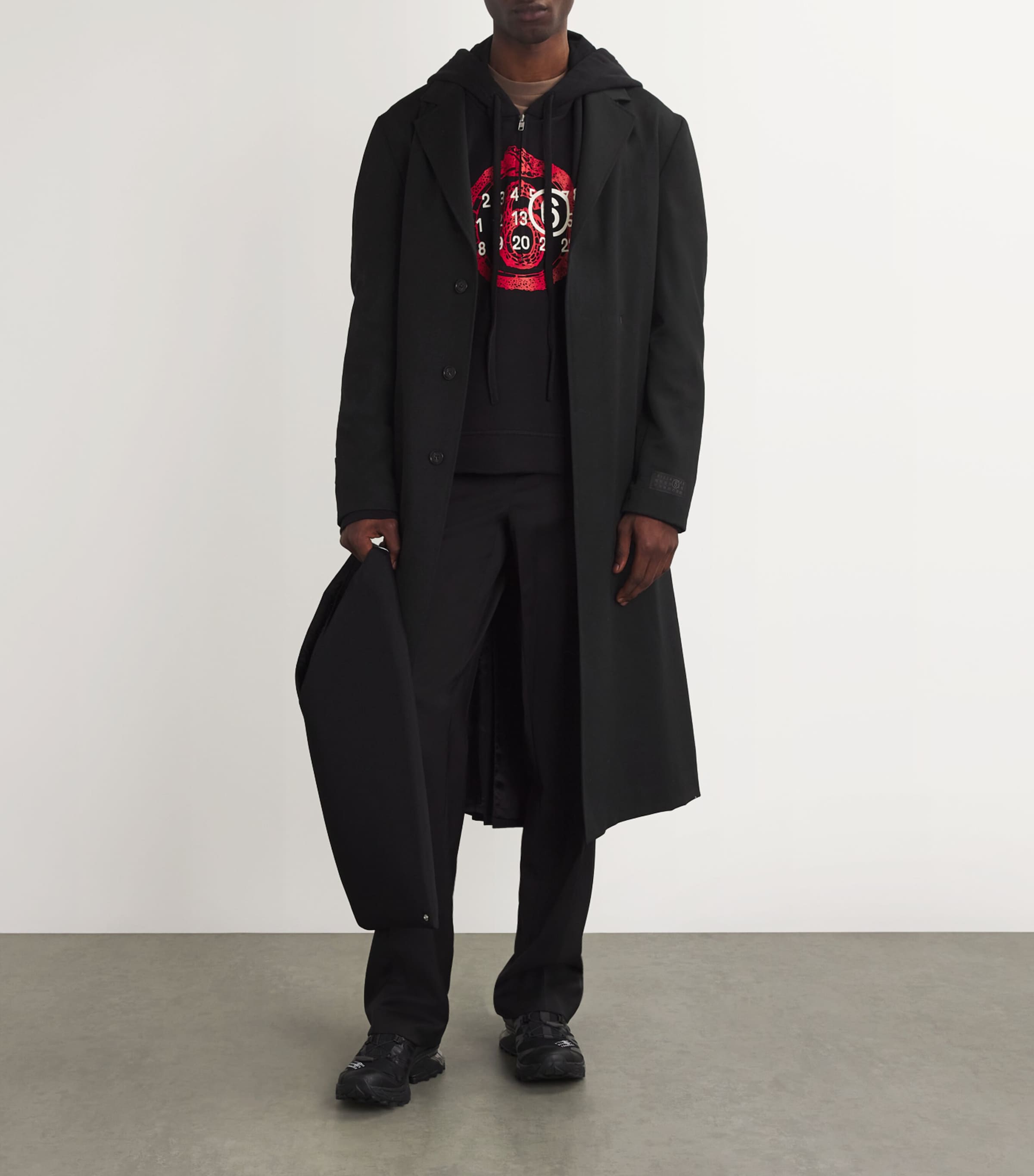 MM6 Maison Margiela Virgin Wool Trench Overcoat | Harrods US MM6 Maison Margiela Virgin Wool Trench Overcoat | Harrods US