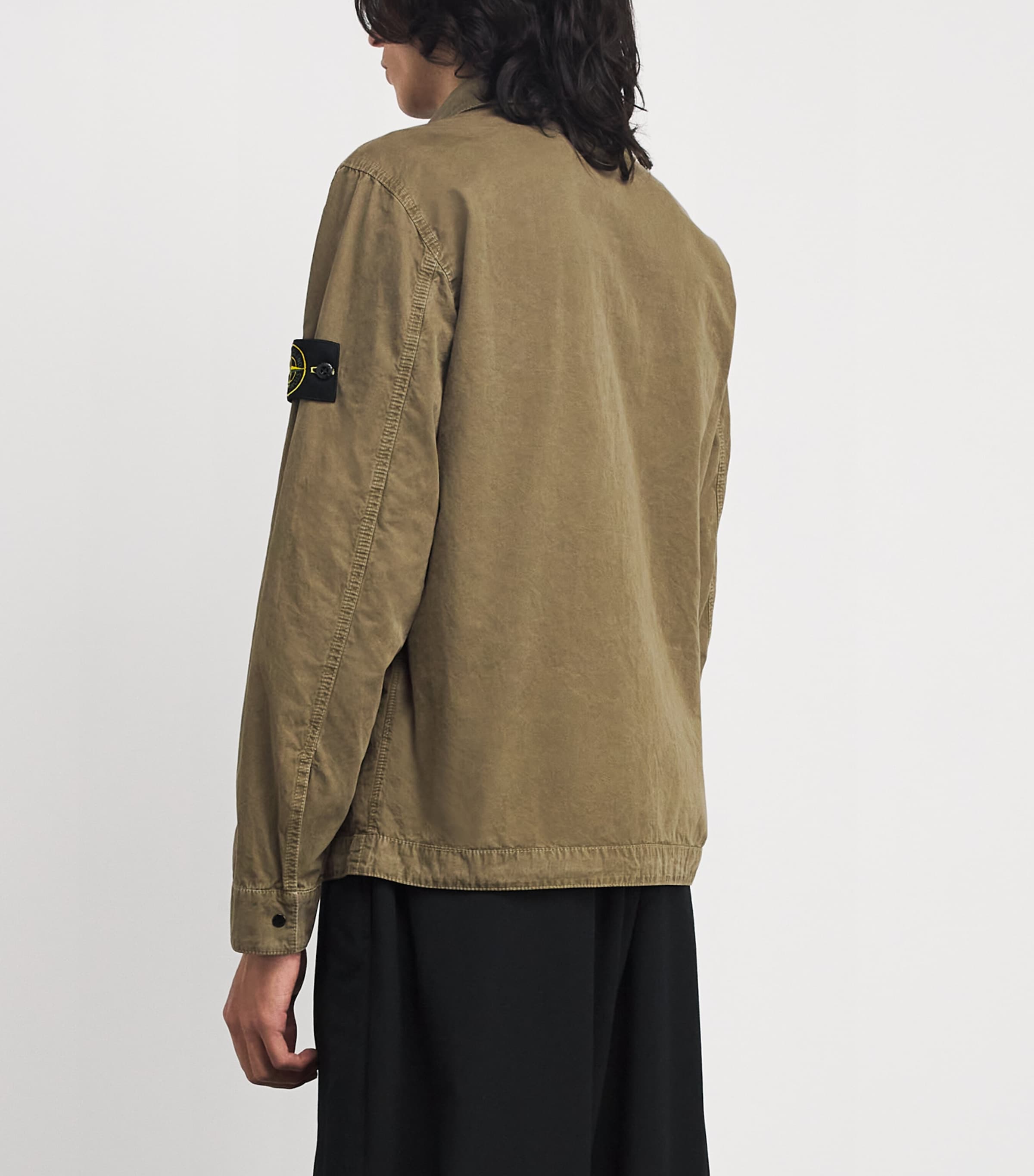 Organic Cotton Canvas Jacket V015G Image 4