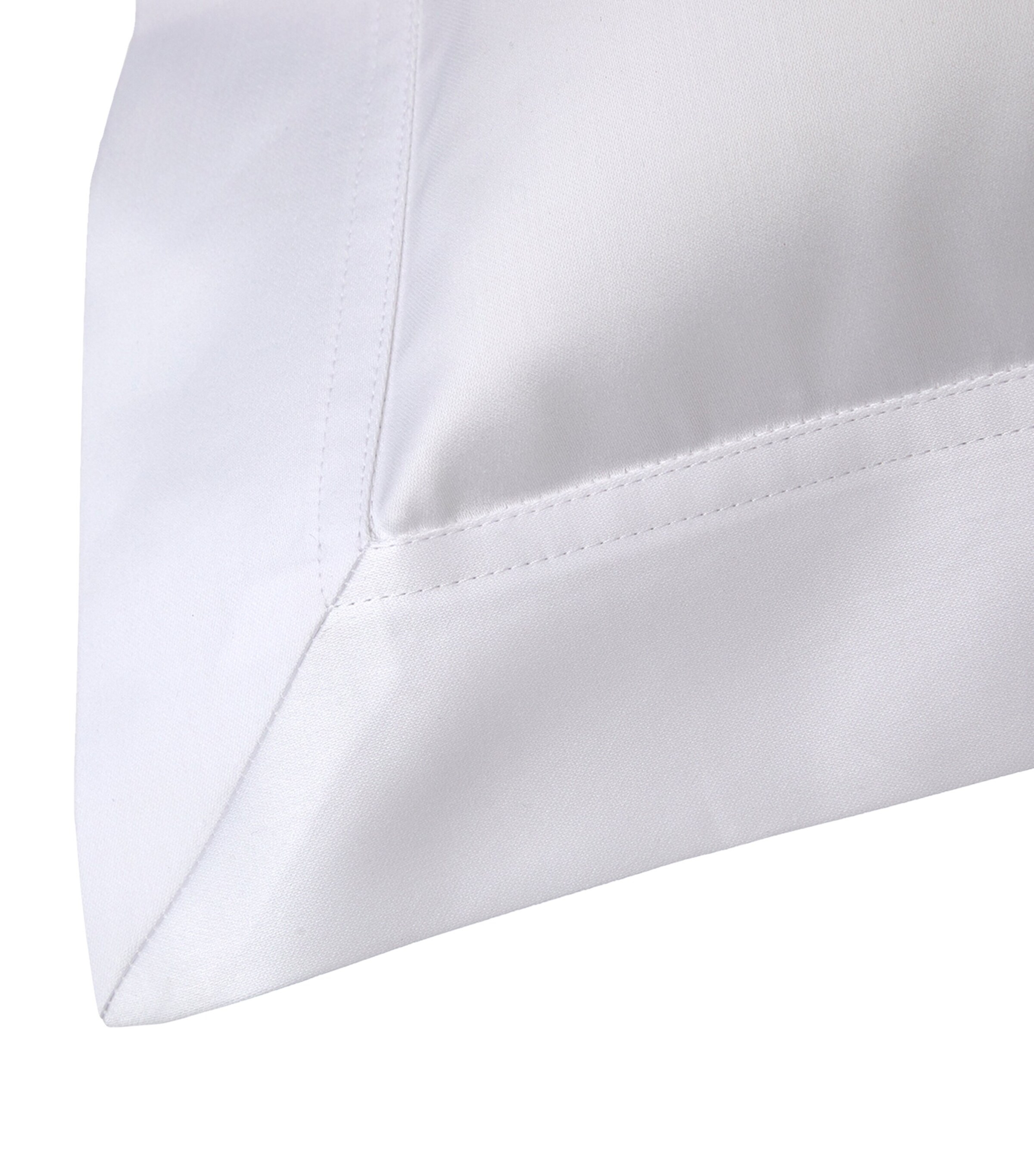 Yves Delorme Couture Prodige Standard Oxford Pillowcase (50cm x 75cm) Blanc Image 3