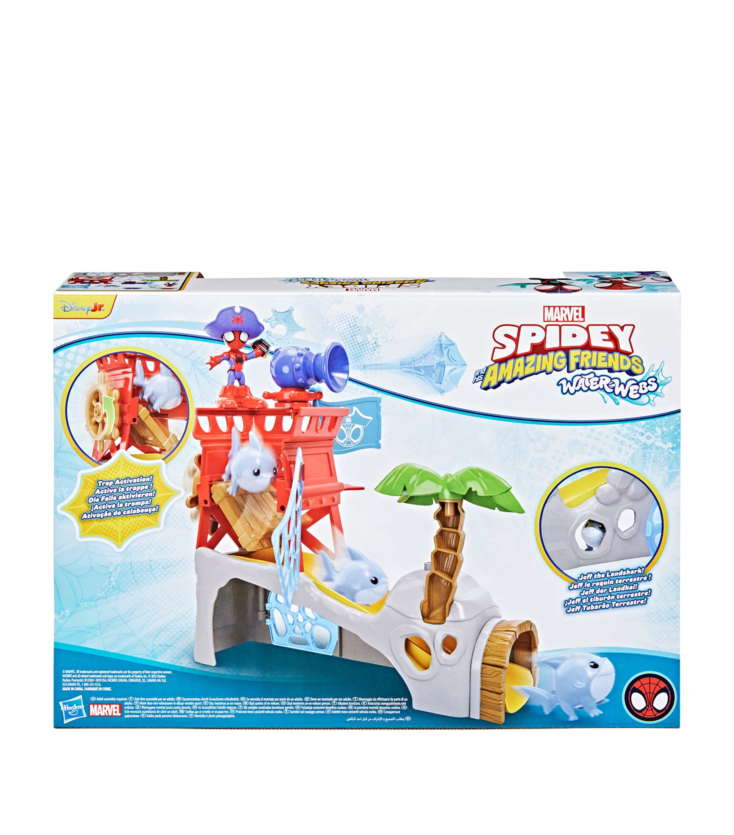 Spider-Man Water-Webs Spidey Island Playset MULTI Image 3