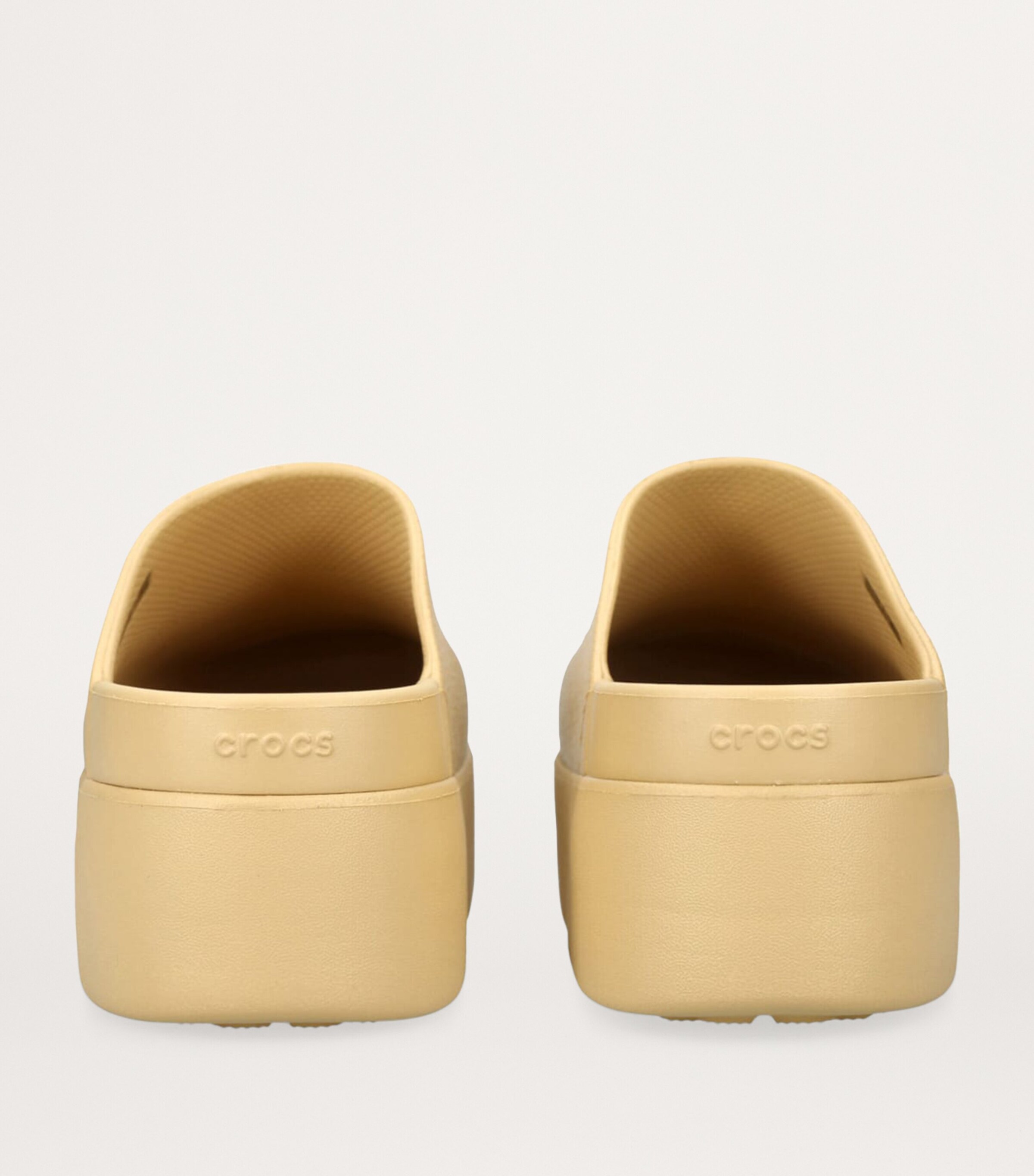 Crocs Platform Dylan Clogs Beige Image 2