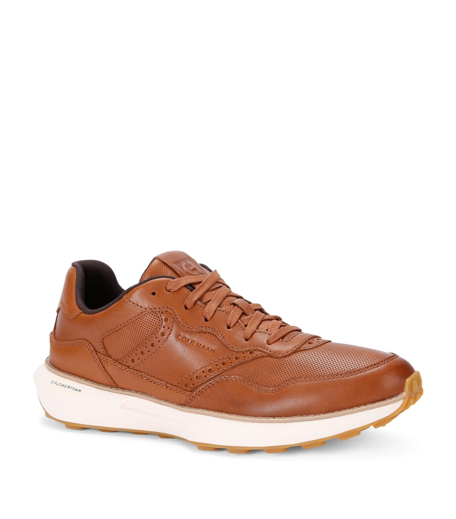 Leather GrandPrø Ashland Sneaker TAN COMB Image 3