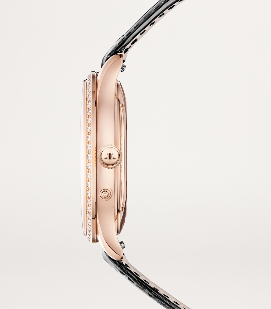 Rose Gold and Diamond Master Ultra Thin Moon Watch 36mm PINK GOLD Image 2