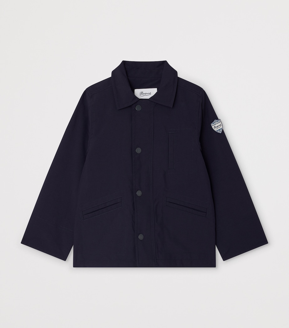 Bonpoint Hooded Luther Parka (10-14 Years) Marine Image 2
