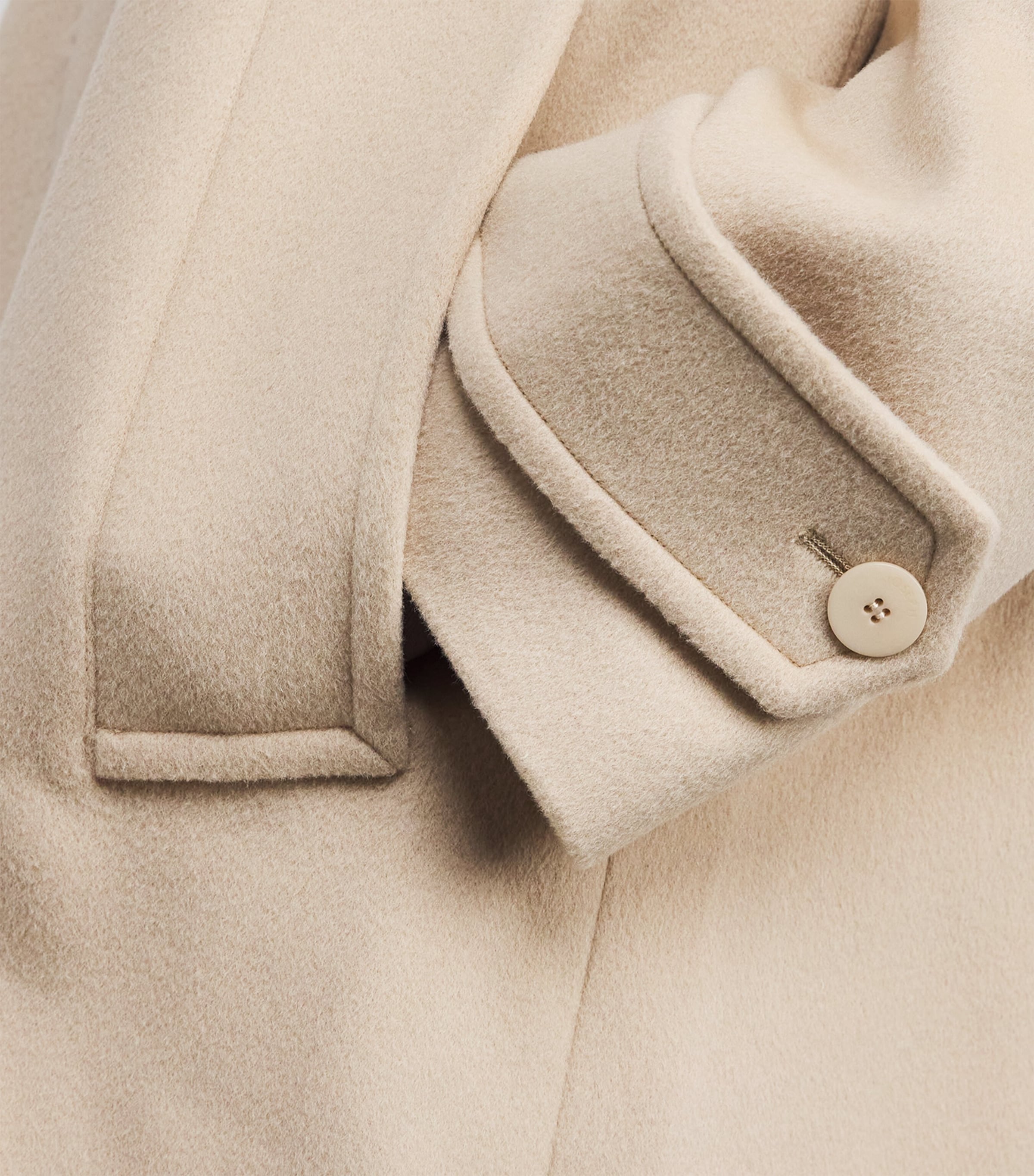 Wool-Cashmere Loti Coat AFFOGATO Image 6