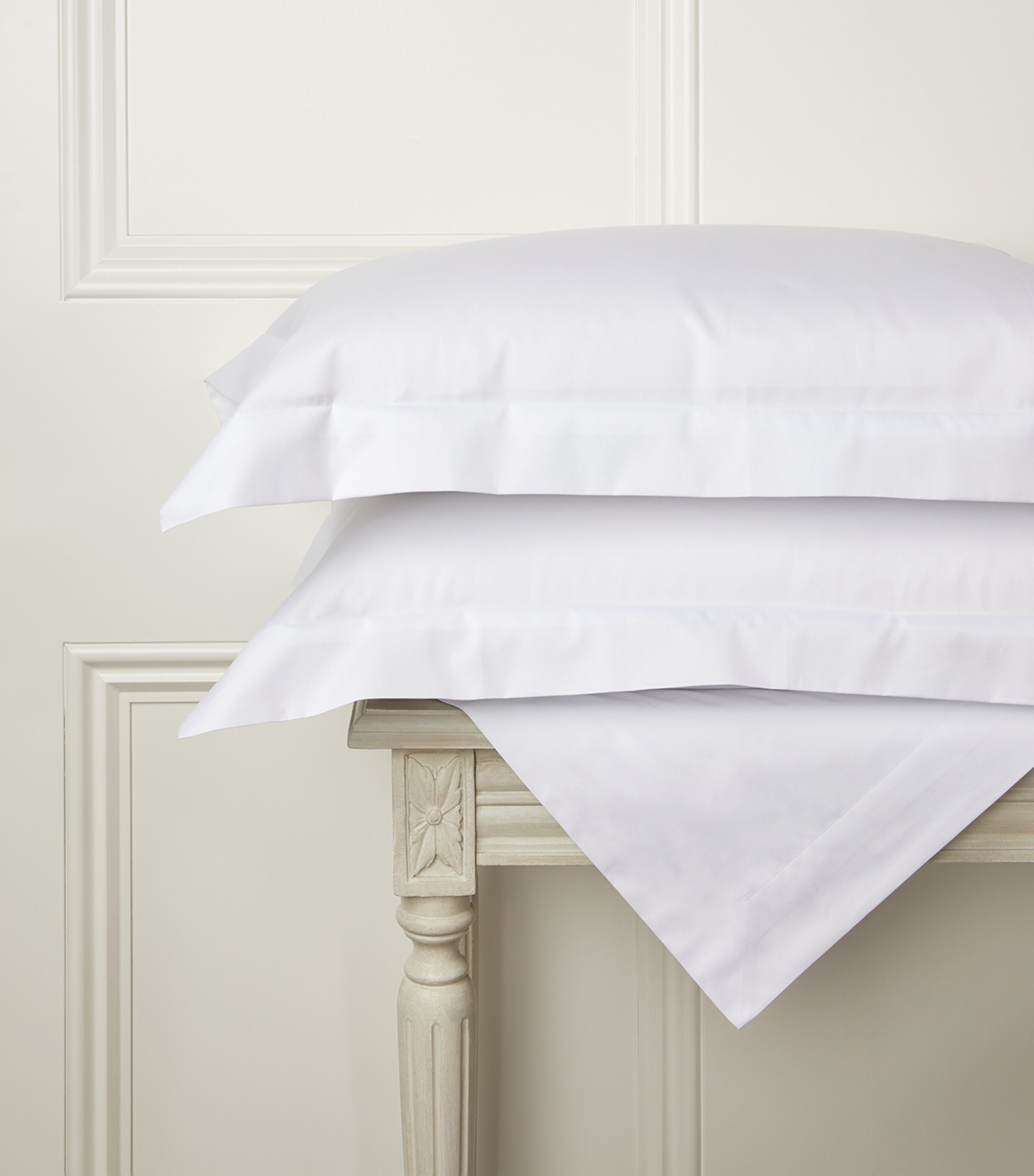 Celso De Lemos Amanda Oxford Pillowcase (50cm x 75cm) White Image 4