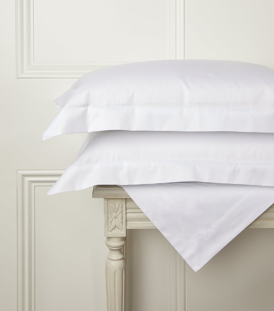 Celso De Lemos Amanda Oxford Pillowcase (50cm x 75cm) White Image 4