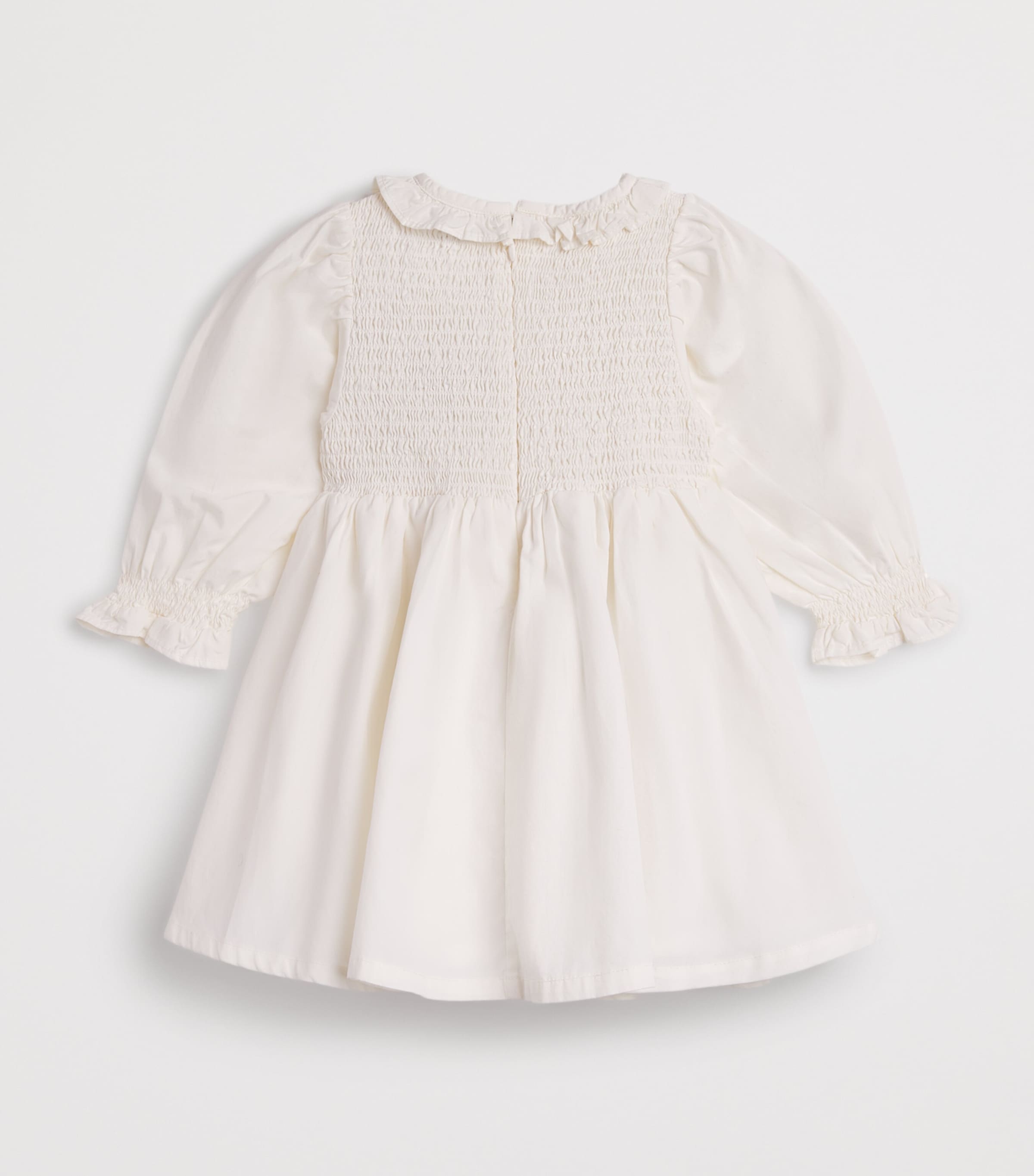 Embroidered Smocked Adele Dress (12 Months - 4 Years) MARSHMELLOW Image 2