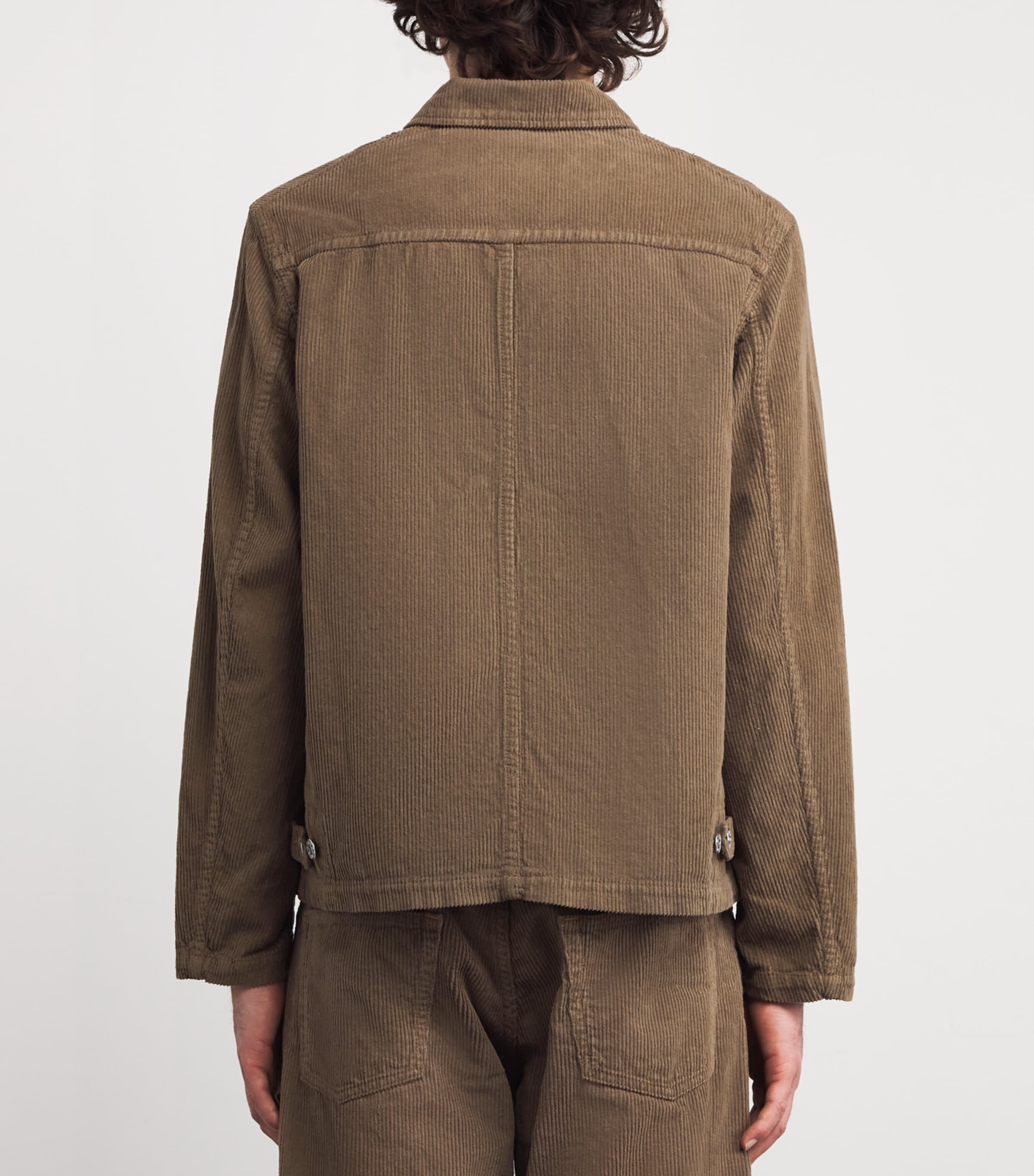 Cotton Corduroy Jacket TAUPE 160 Image 4