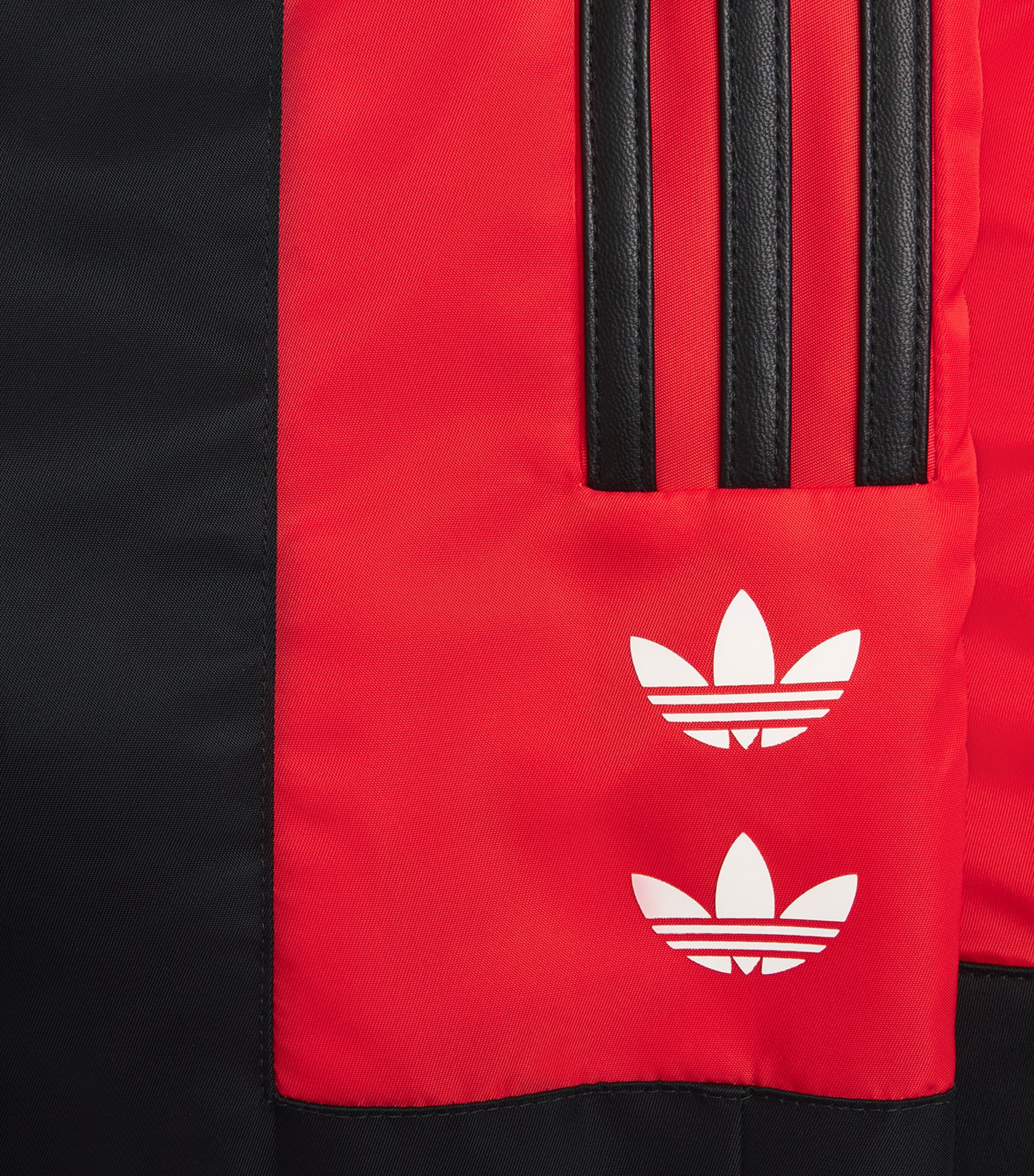 x adidas Zip-Off Gomez Wide-Leg Sweatpants BLACK/RED Image 5
