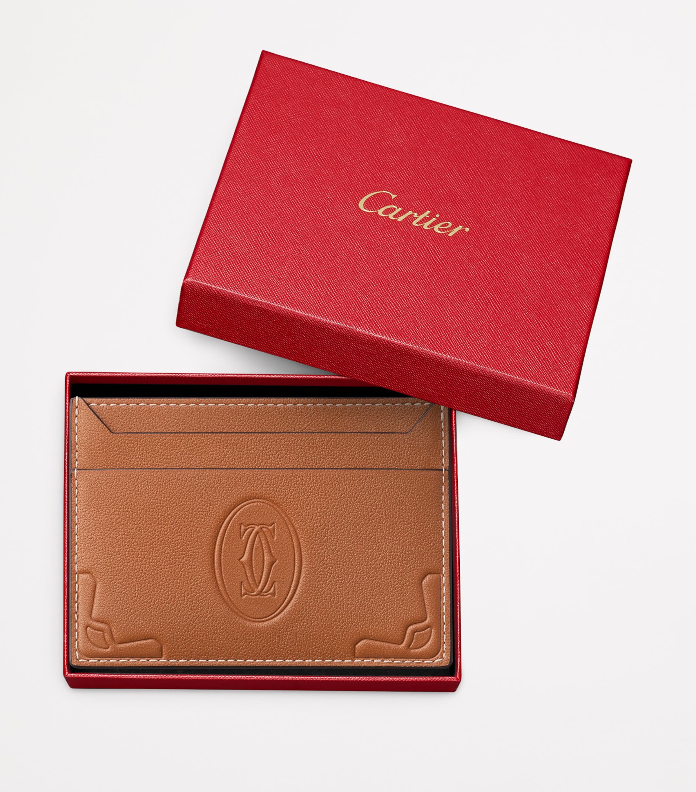Must de Cartier Card Holder CARAMEL Image 4