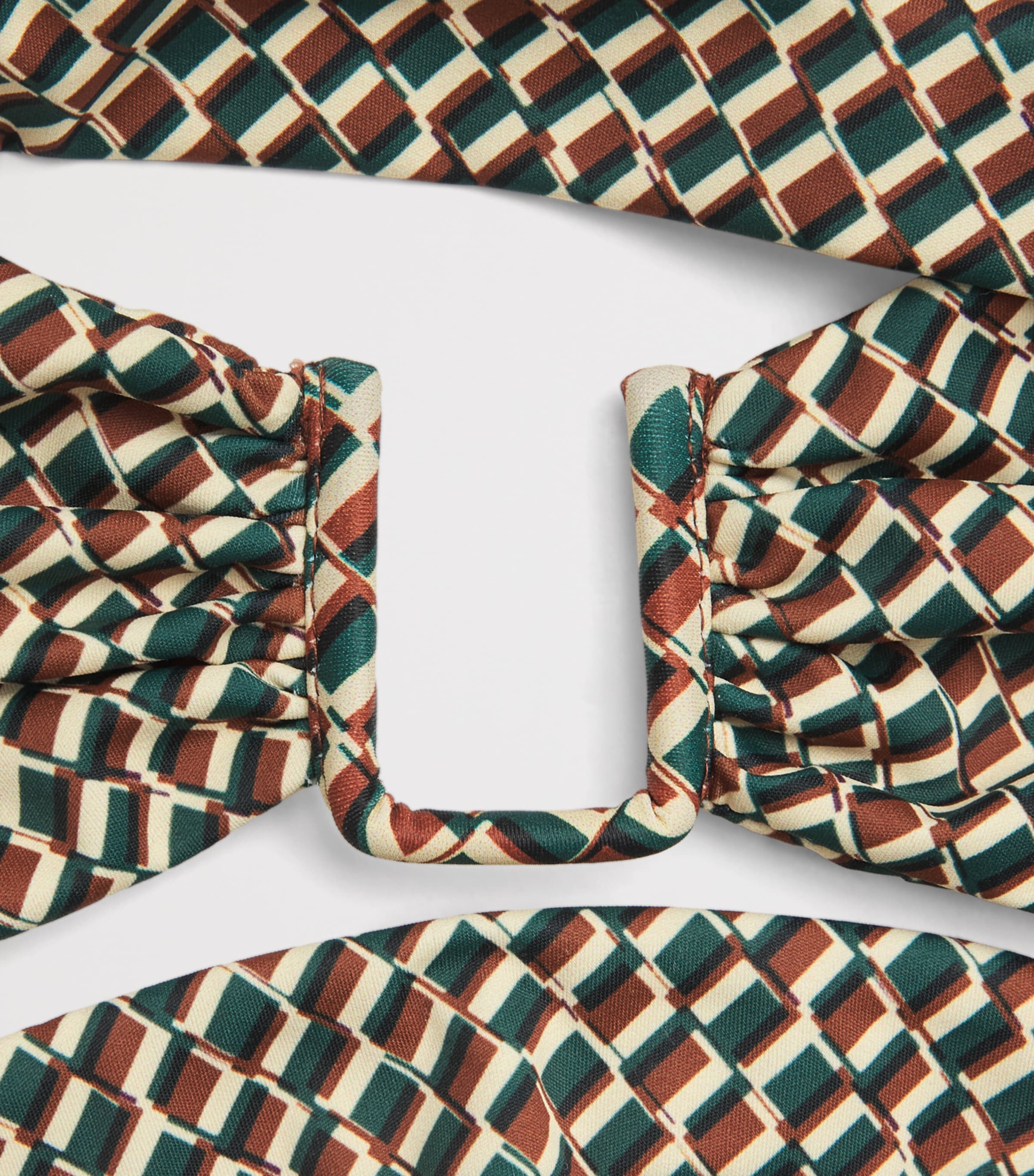 Geometric Print Cannes Bikini Top IVY GREEN GEO PRINT Image 5