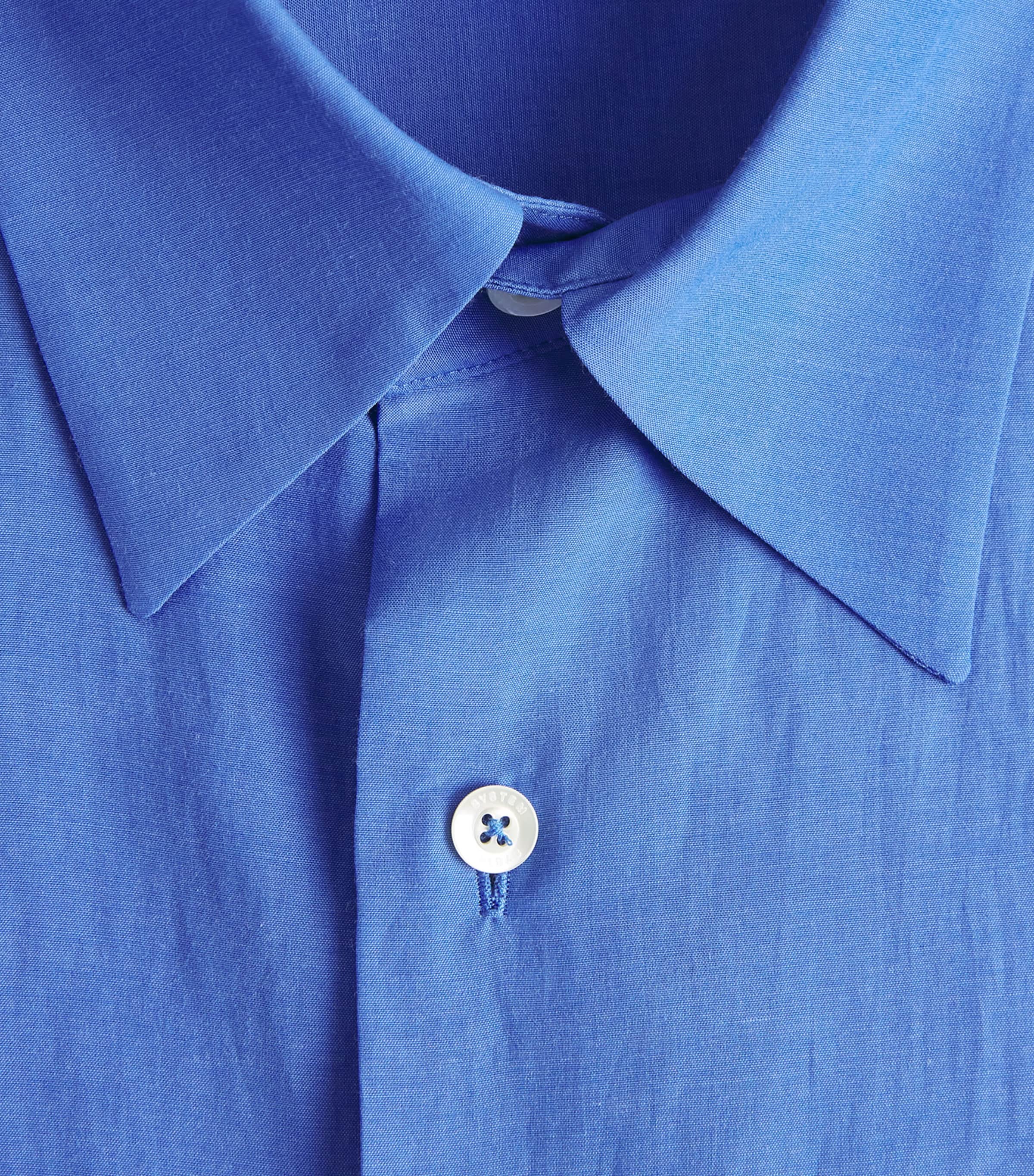 System Mens Triangular Panel Shirt Blue Image 6