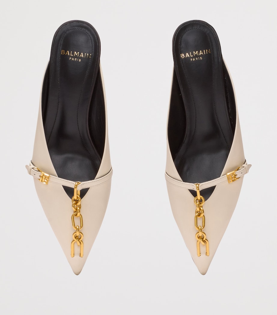 Leather Sync Mules 50 0AI IVOIRE Image 7