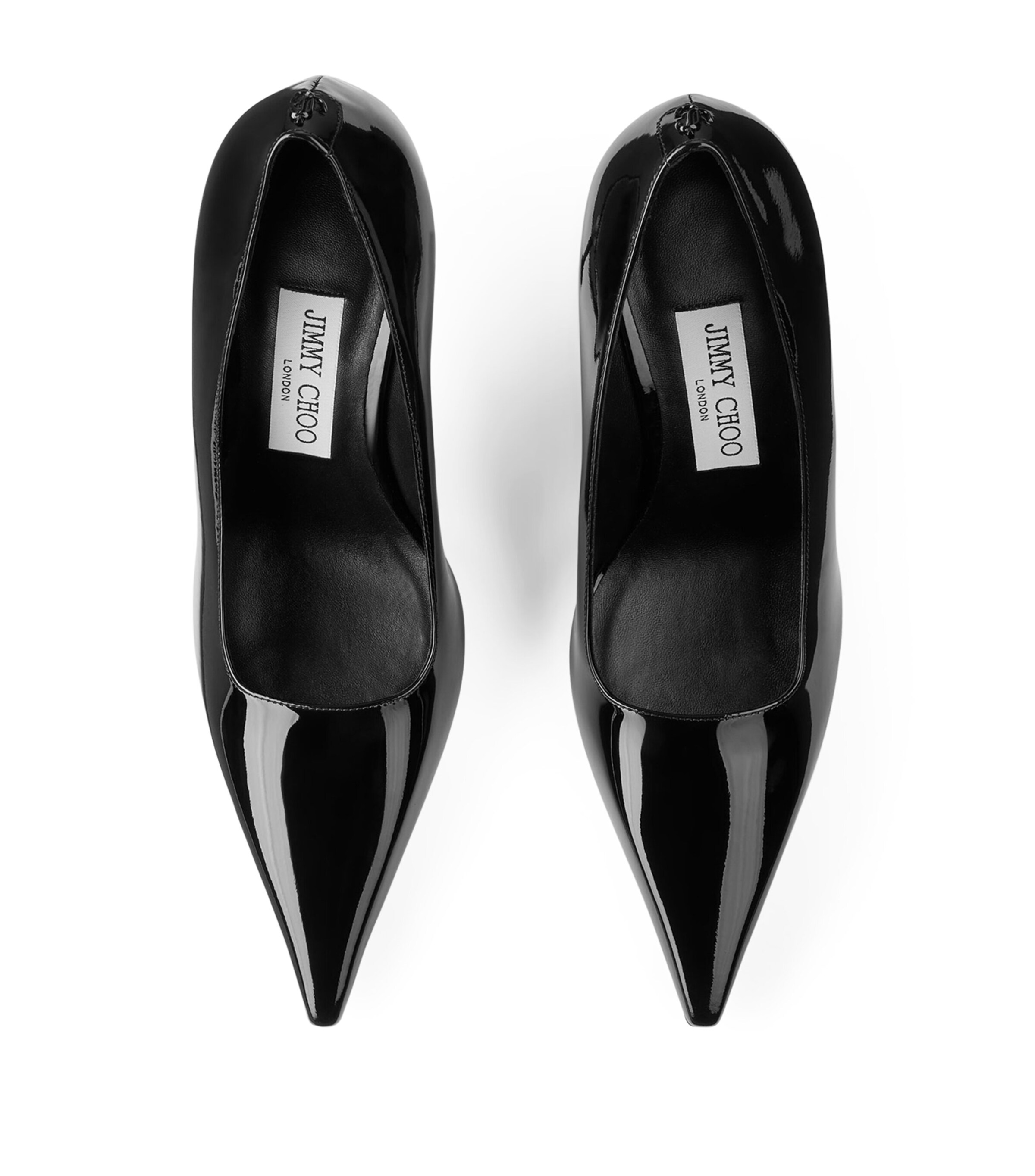 Jimmy Choo Ixia 95 Patent Leather Pumps Black Image 3
