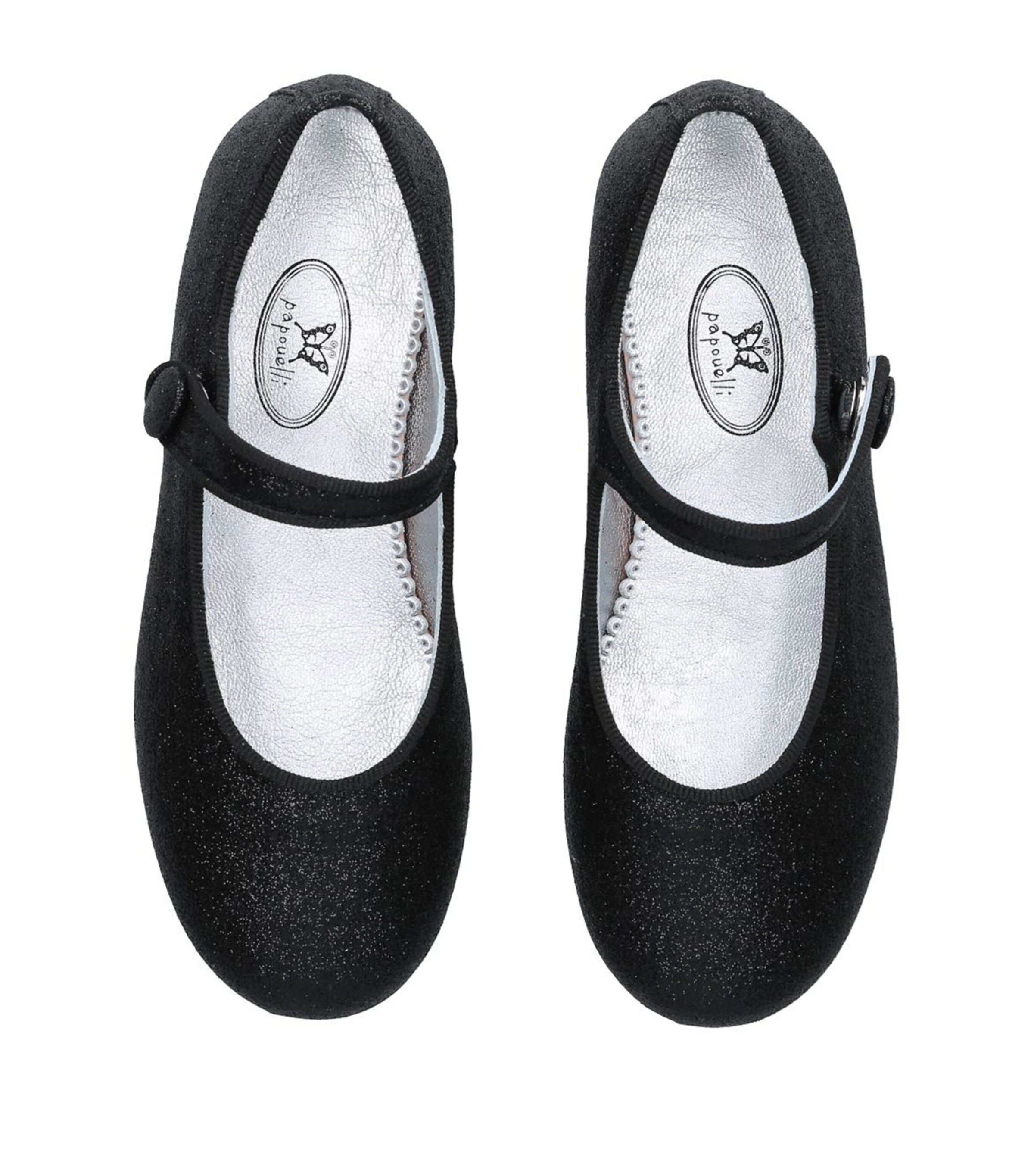 Glitter Mary Janes BLACK Image 4